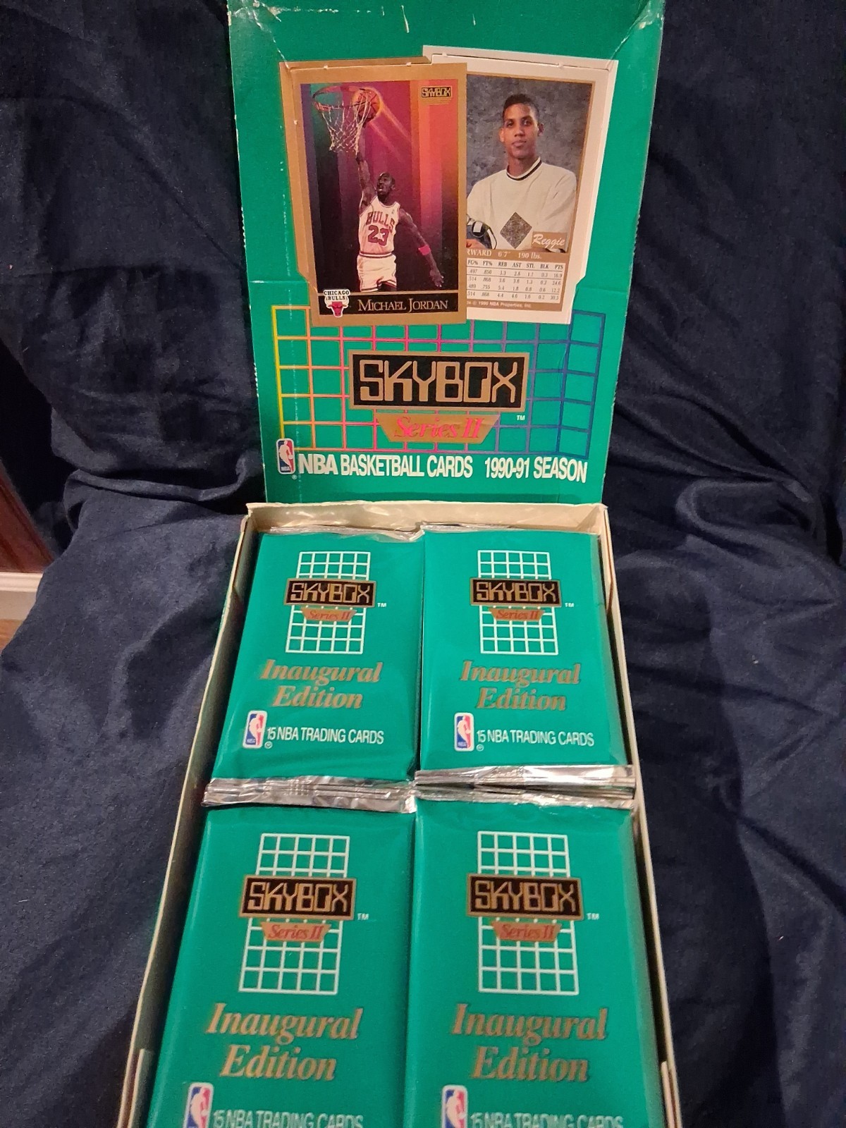1990-91 Skybox Basketball Series 2 Factory Sealed  packs Lot Of 10 Sealed Packs
