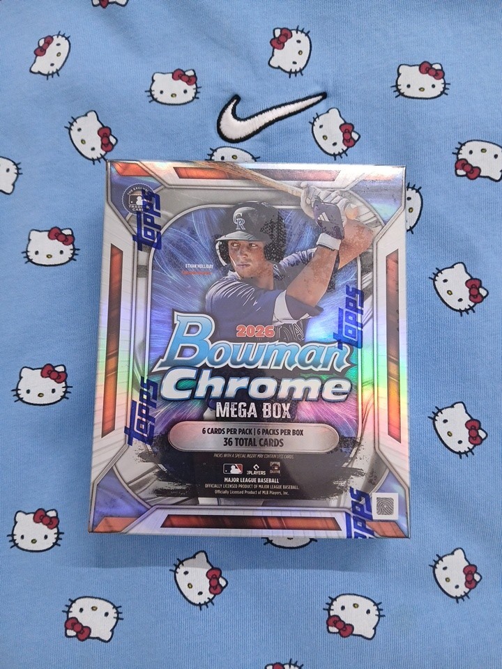 2026 BOWMAN CHROME BASEBALL MEGA BOX (36 Cards)