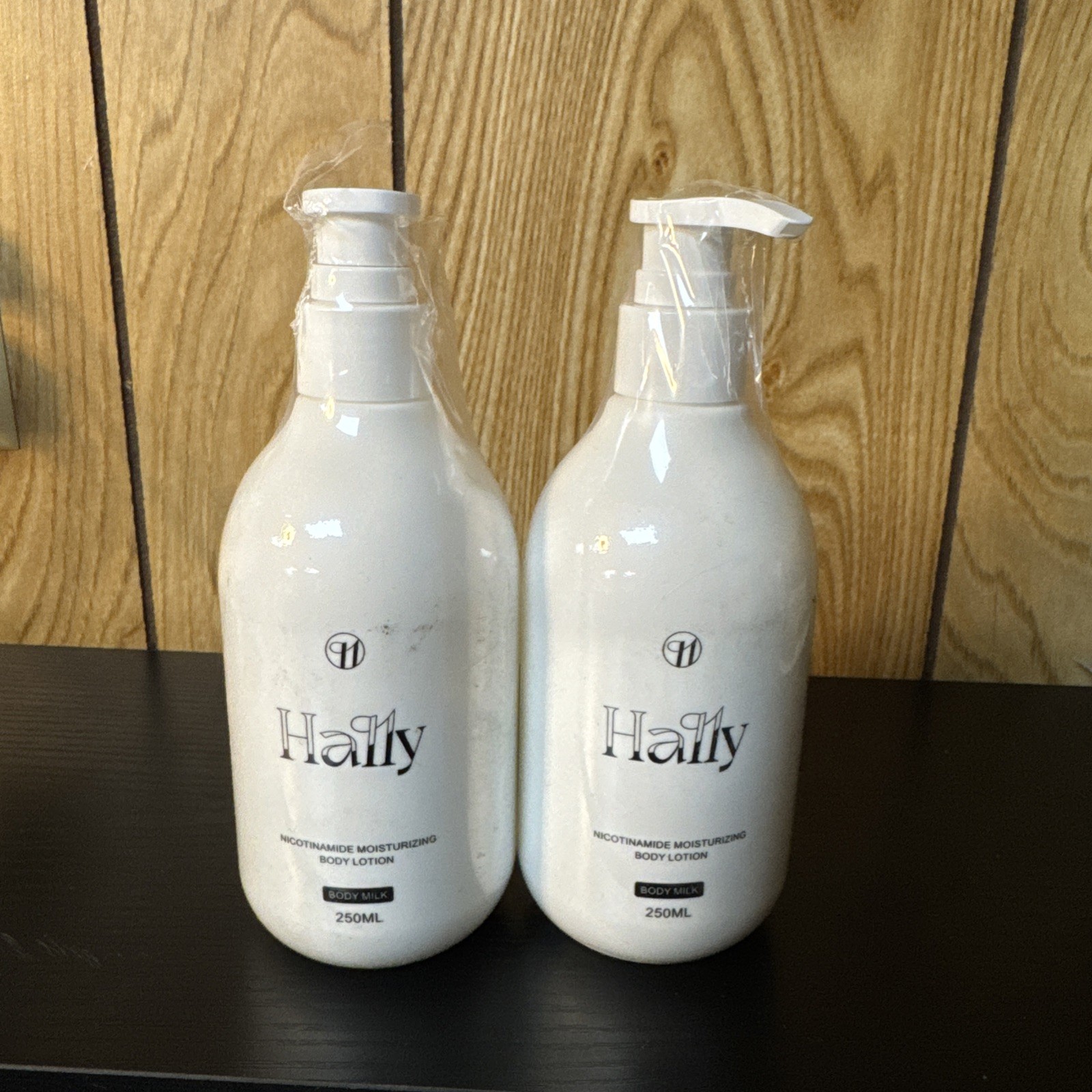 2x Hally Nicotinamide Moisturizing Body Lotion 250ml Hydrating Brightening New