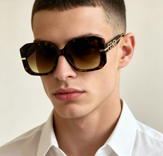 FENDI Unisex Sunglasses FE40065I (Fendigraphy Collection) Size 55□18-140 FENDI Unisex Sunglasses FE40065I (Fendigraphy Collection) Size 55□18-140