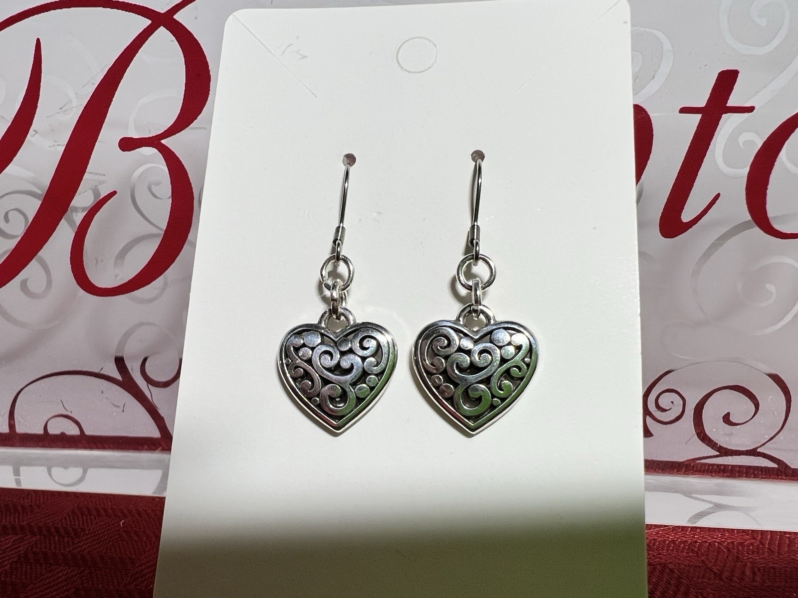 BRIGHTON CONTEMPO HEART EARRINGS*NWOT BRIGHTON CONTEMPO HEART EARRINGS*NWOT