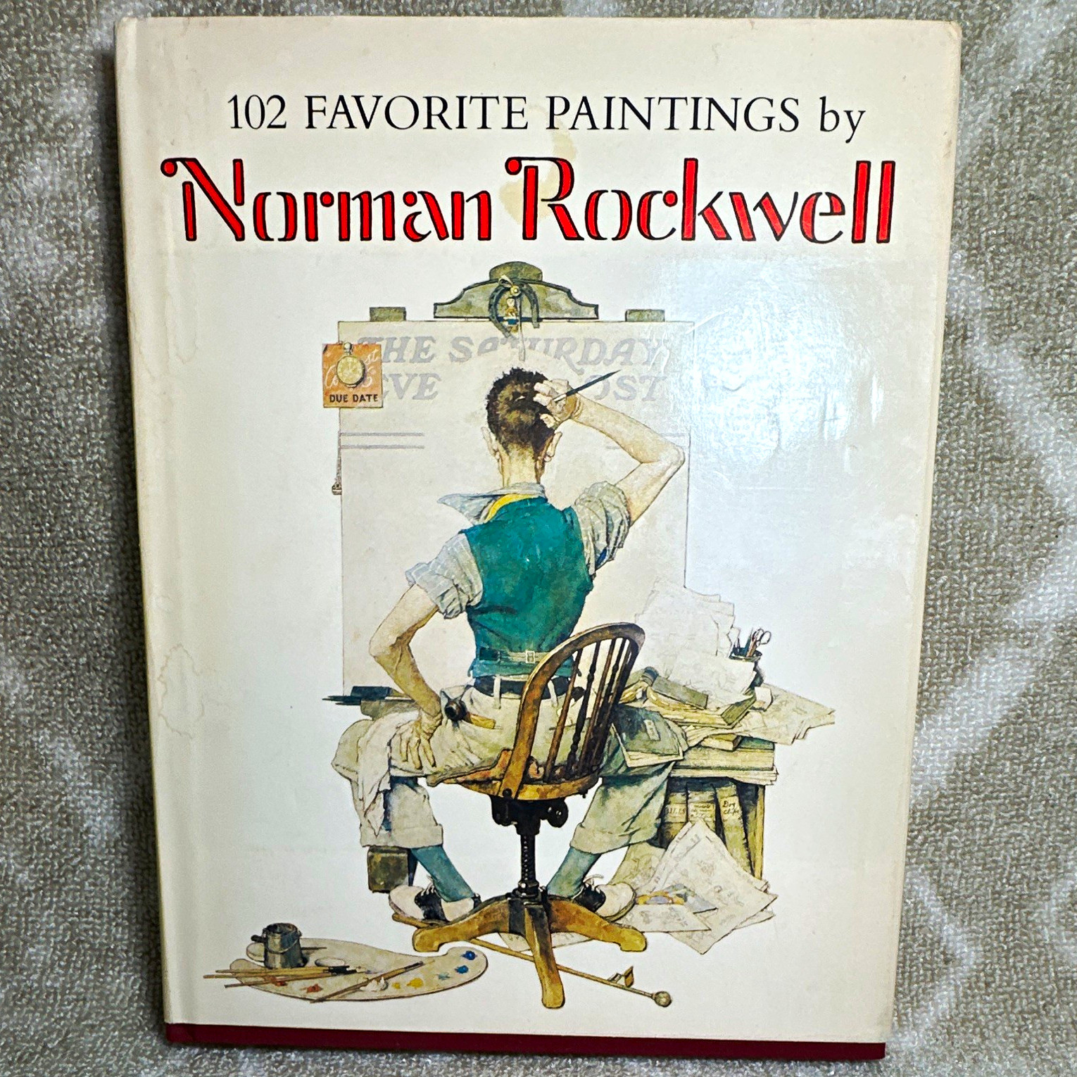 102 Favorite Paintings by Norman Rockwell Hardcover Illustrated Artabras 102 Favorite Paintings by Norman Rockwell Hardcover Illustrated Artabras