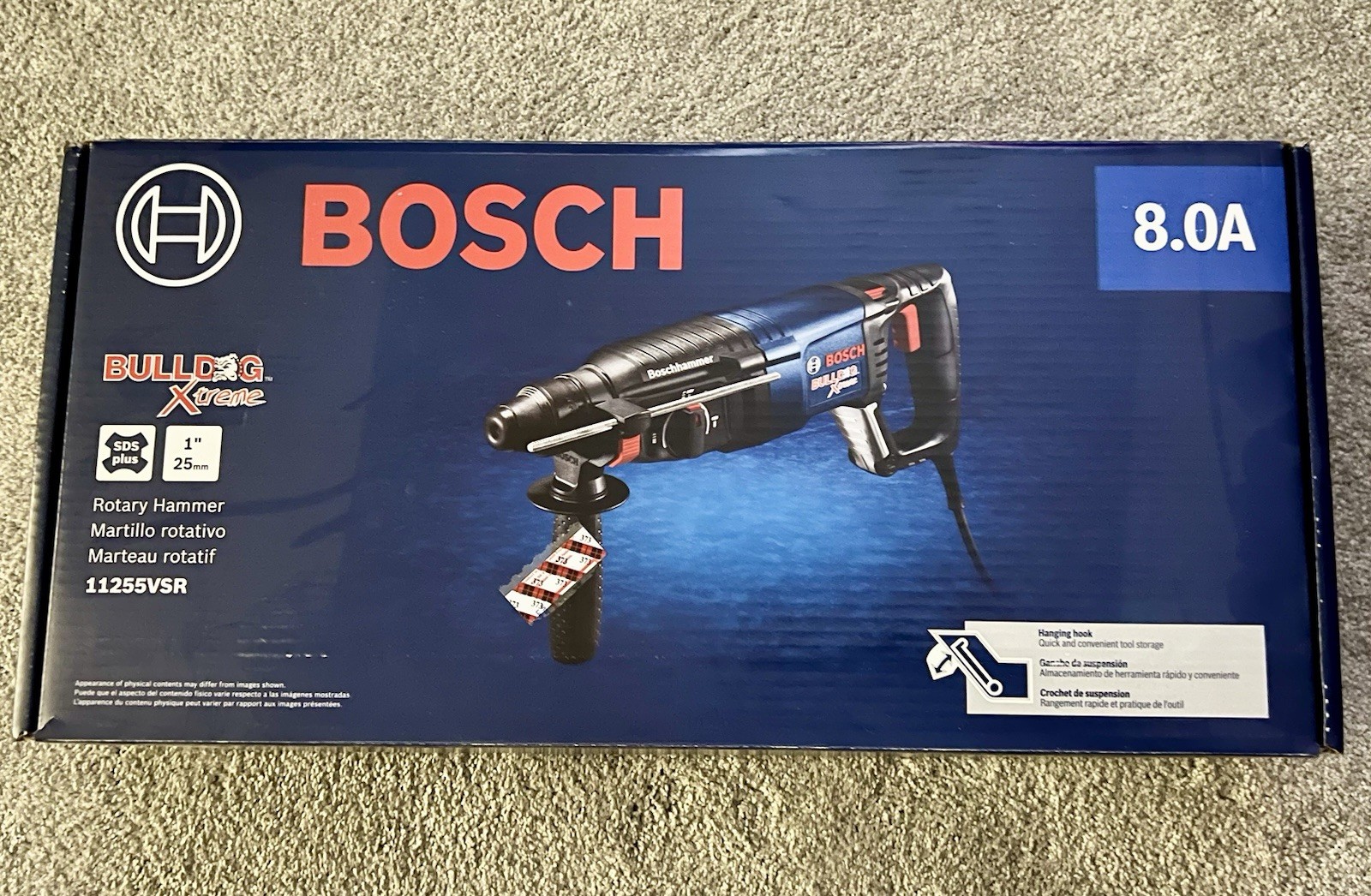 NEW Bosch Bulldog Xtreme SDS + Case 1