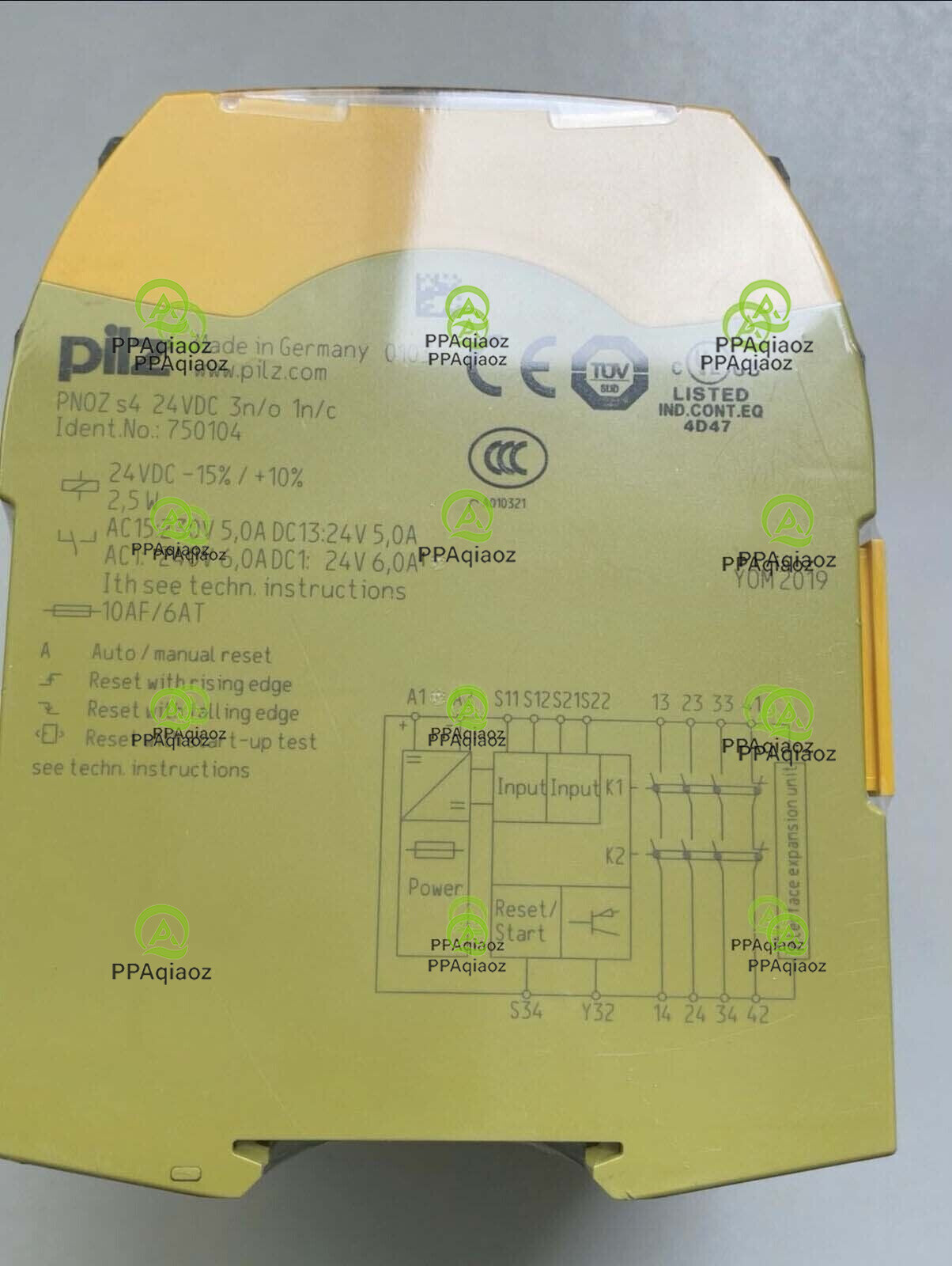 PNOZ S4 750104 NEW PILZ PNOZ S4 750104 Safety Relay #P #F PNOZ S4 750104 NEW PILZ PNOZ S4 750104 Safety Relay #P #F