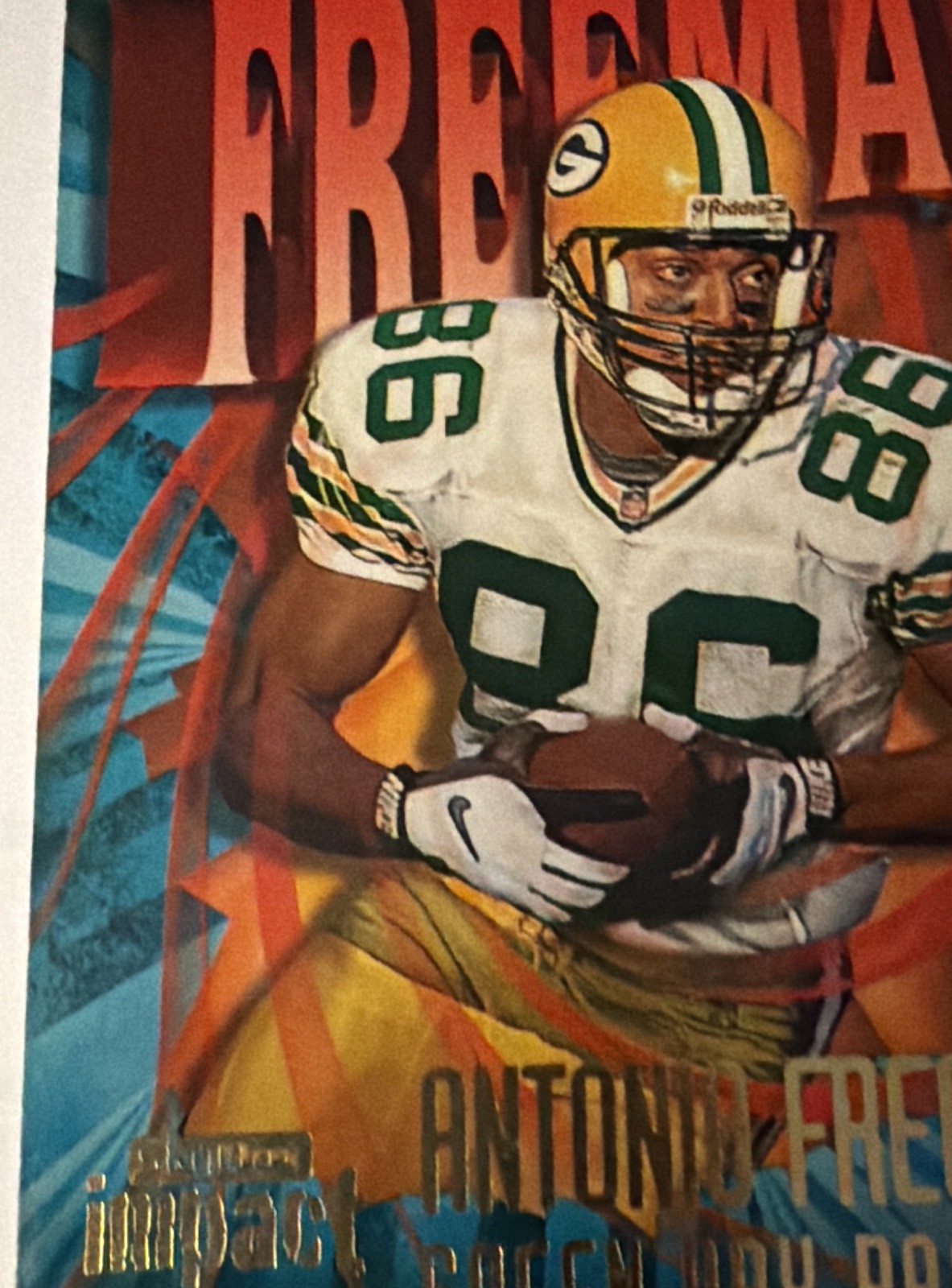 1997 Skybox Impact - Antonio Freeman #106 Rave /150