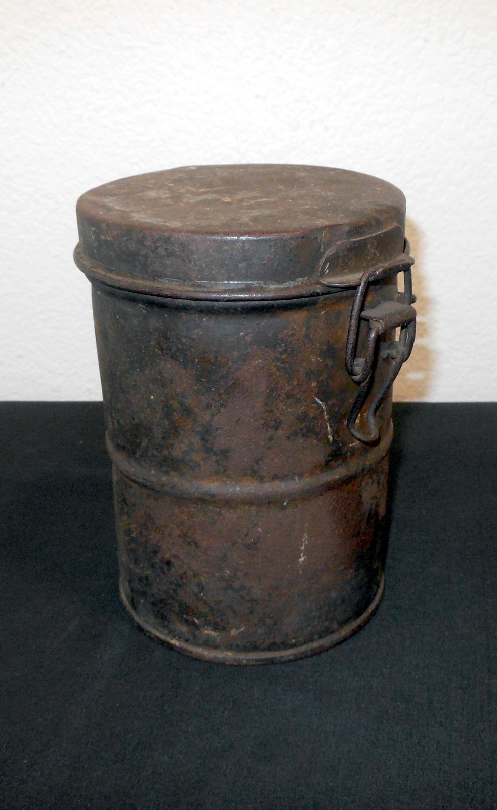 WW1 Imperial Prussian Army Blechbüchse - M1917 GAS MASK CANISTER - NICE