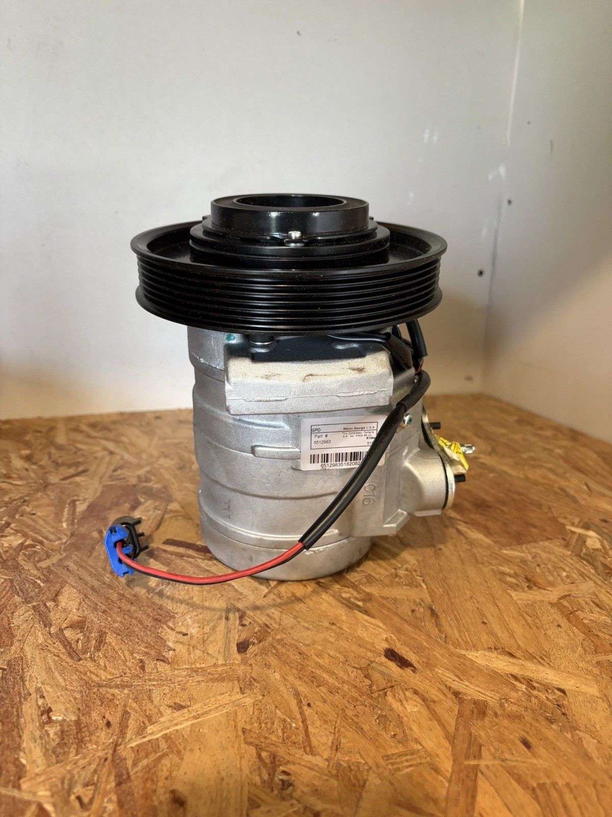 Genuine GLOBAL PARTS DISTRIBUTORS gpd Compressor New 6512983 6512983 Genuine GLOBAL PARTS DISTRIBUTORS gpd Compressor New 6512983 6512983