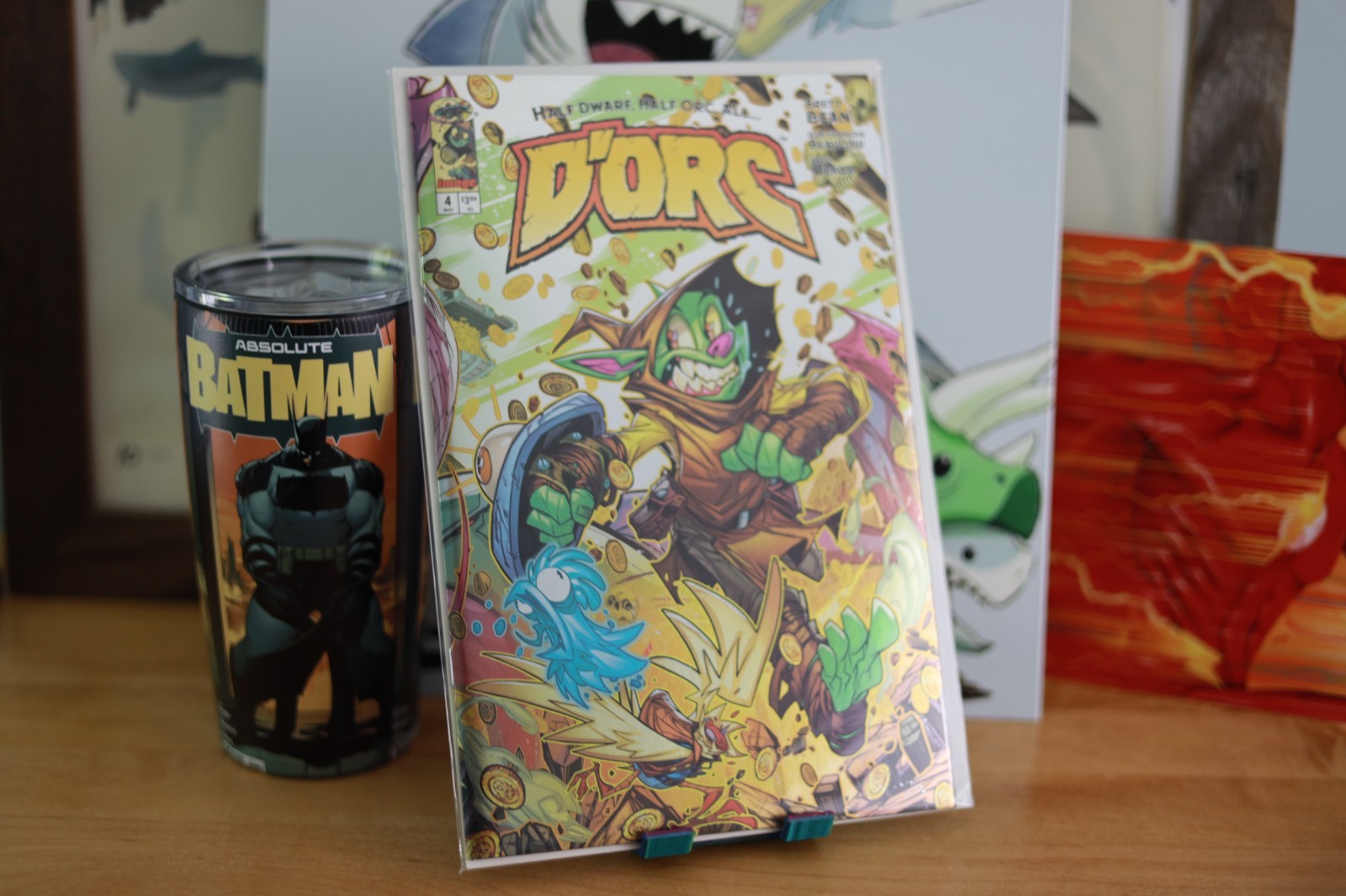 D\'ORC DORC #4 - JONBOY WRAPAROUND FOIL VARIANT COVER - LTD 500 D\'ORC DORC #4 - JONBOY WRAPAROUND FOIL VARIANT COVER - LTD 500