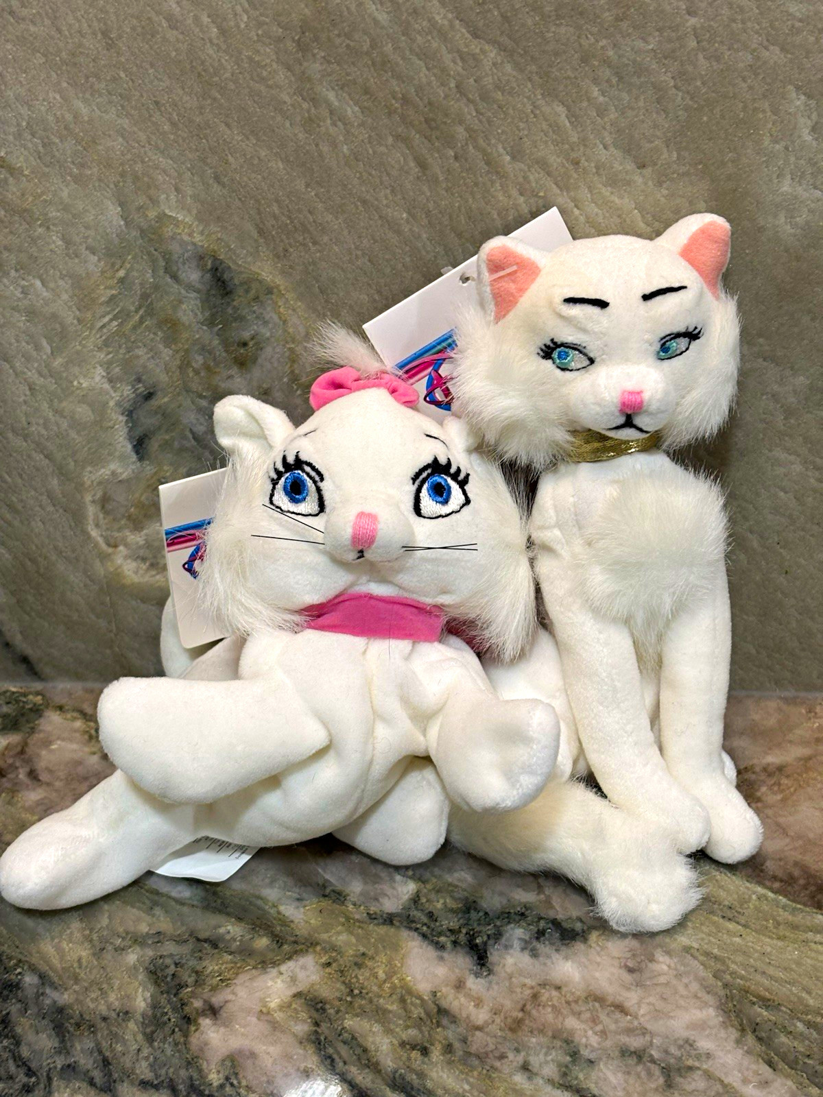 Vintage 1997 Disney Store The Aristocats Marie & Duchess 7\ Vintage 1997 Disney Store The Aristocats Marie & Duchess 7\