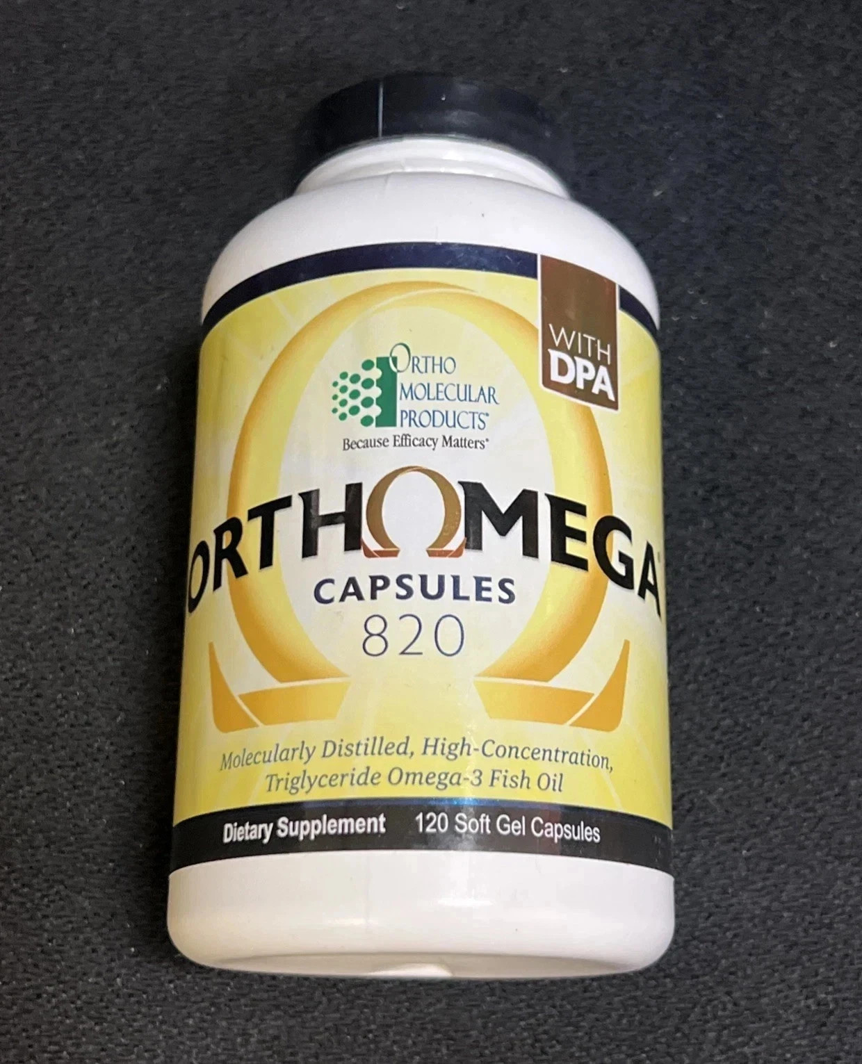 Ortho Molecular Products Orthomega Softgels - 120 Count Ortho Molecular Products Orthomega Softgels - 120 Count