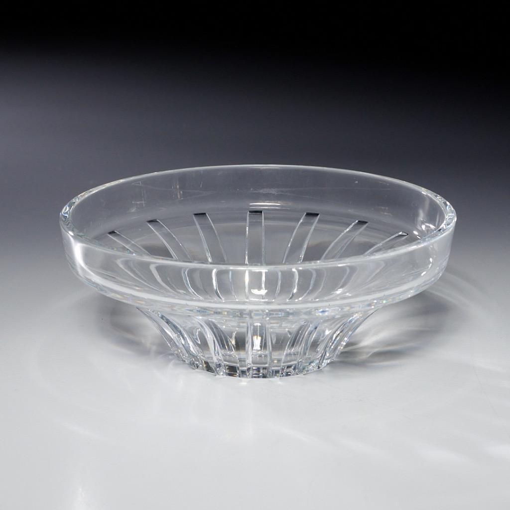 Baccarat France Gentiane Crystal Glass Nut Snack Side Rice Finger Bowl 5\