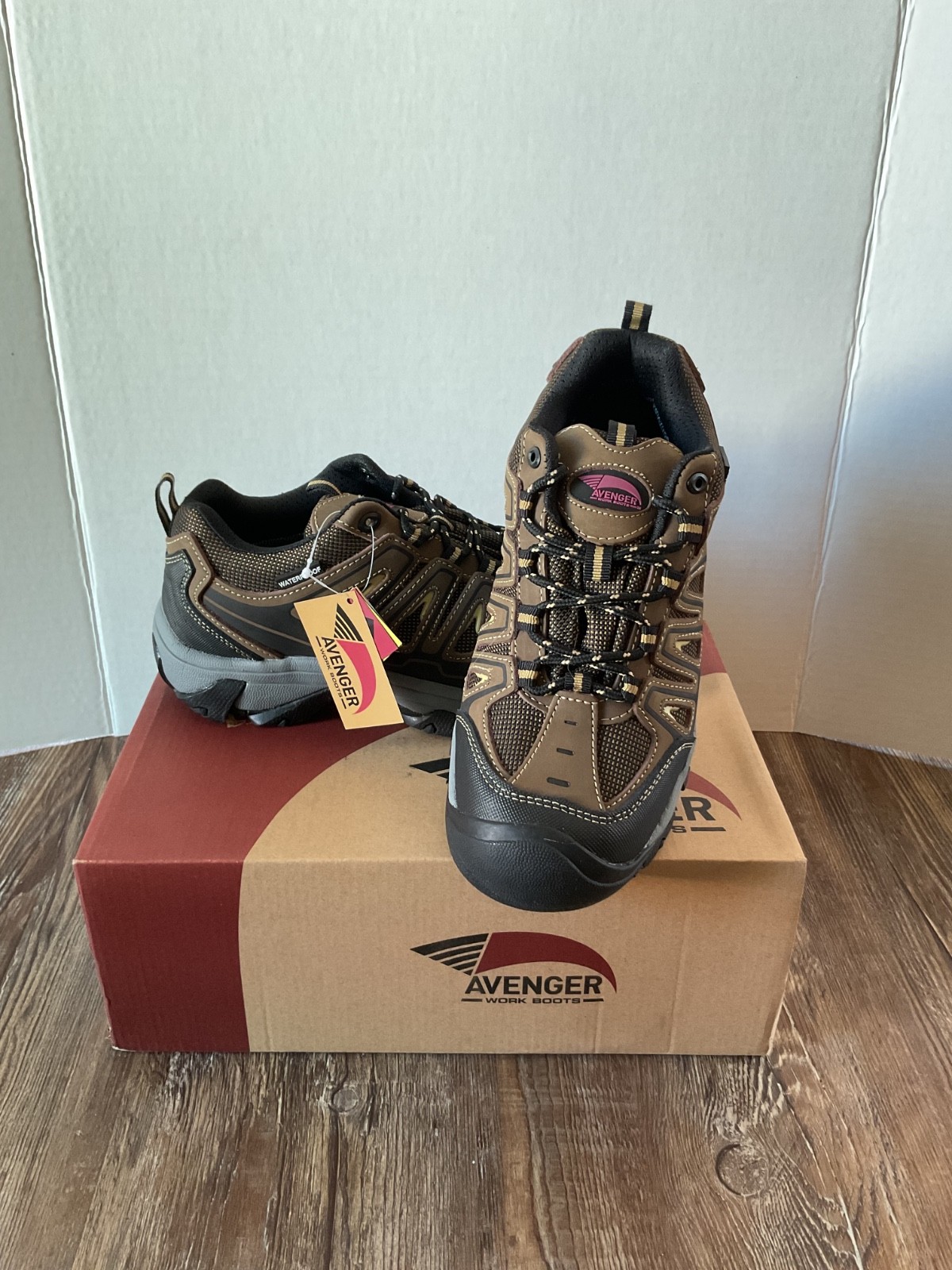 New. Boots Safety Women\'s Avenger Steel Toe Metal Shoes Size 7.5 M A7229 NIB New. Boots Safety Women\'s Avenger Steel Toe Metal Shoes Size 7.5 M A7229 NIB