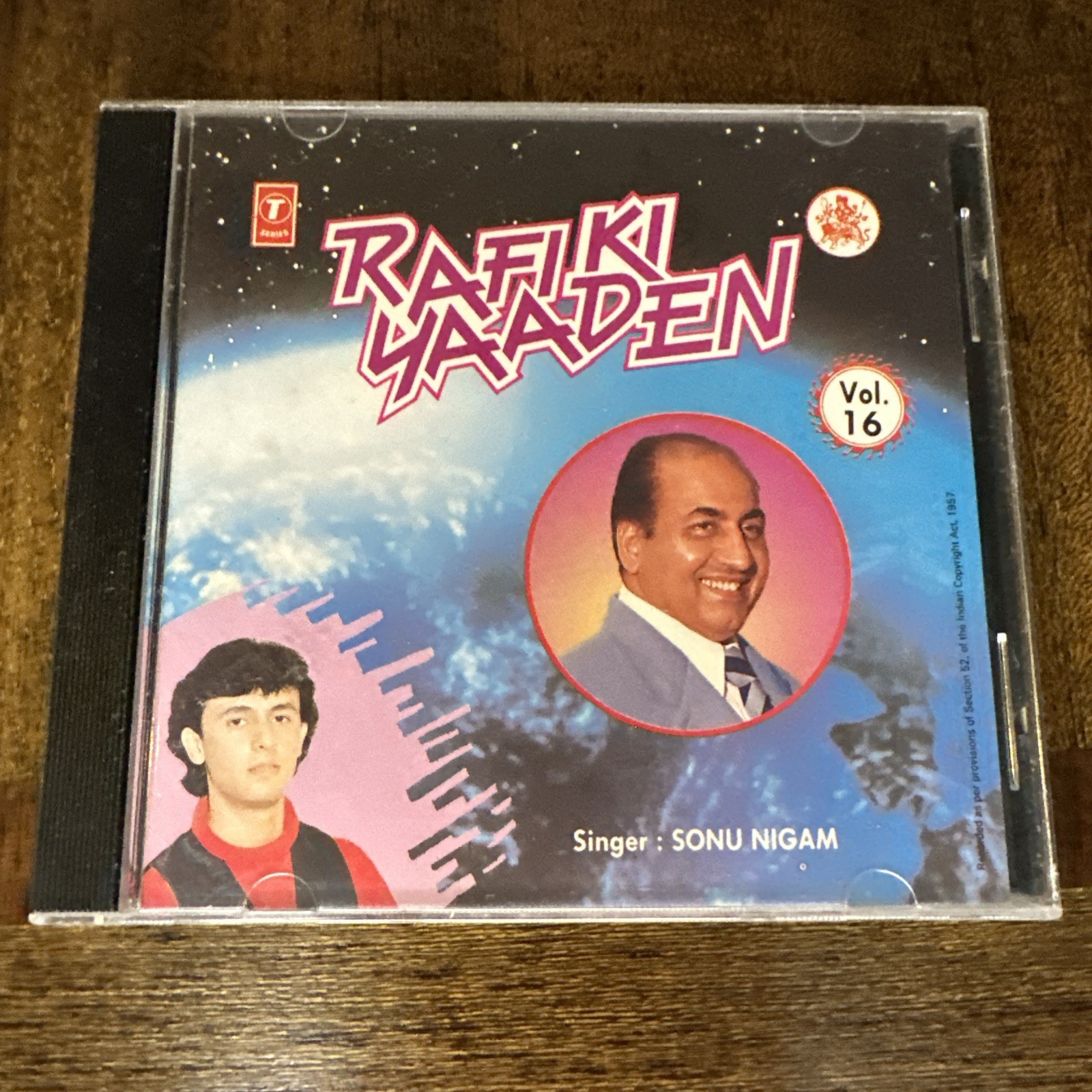 Sonu Nigam – Rafi Ki Yaaden Vol. 16 CD Rare HTF 1994 13 Trks Sonu Nigam – Rafi Ki Yaaden Vol. 16 CD Rare HTF 1994 13 Trks