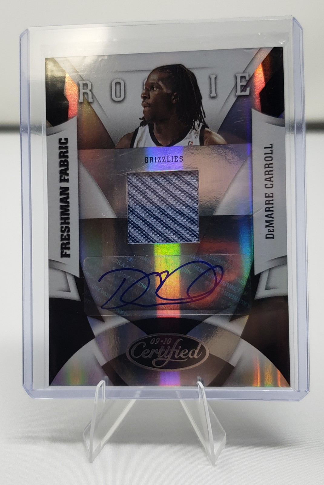 2009-10 Panini Certified - DeMarre Carroll #194 /399 (AU, MEM, RC)