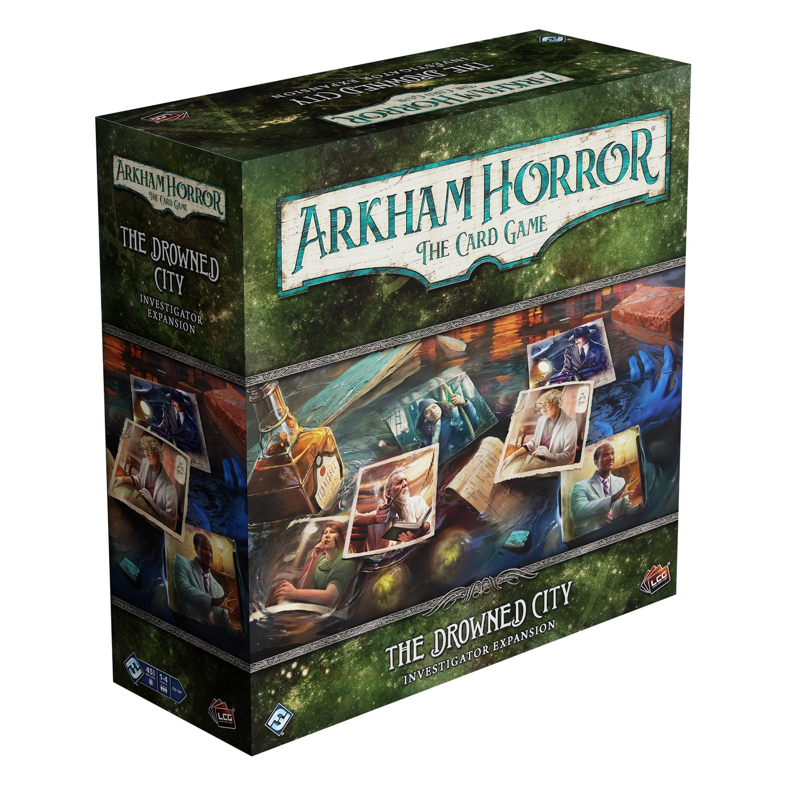 Arkham Horror The Card Game The Drowned City Investigator Expansion Set Arkham Horror The Card Game The Drowned City Investigator Expansion Set
