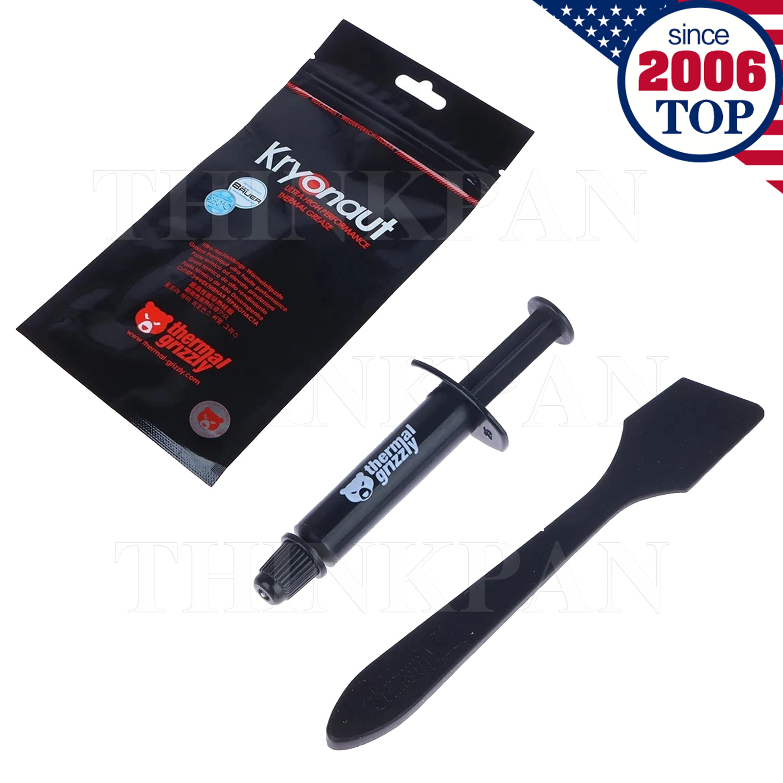The High Performance Thermal Paste with Thermal Grizzly Kryonaut Cooling CPU/GPU