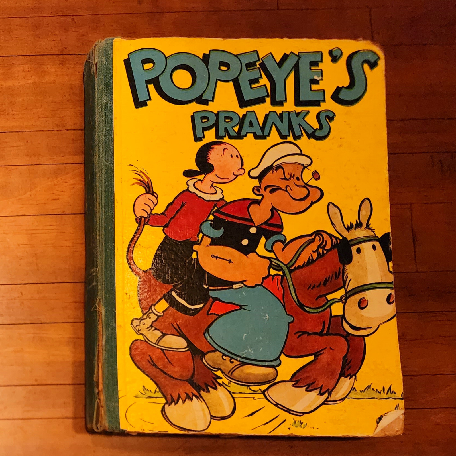 1938 Vintage Popeye's Pranks Children's Book Birn Brothers. Ltd. 156 Pages. 1938 Vintage Popeye's Pranks Children's Book Birn Brothers. Ltd. 156 Pages.