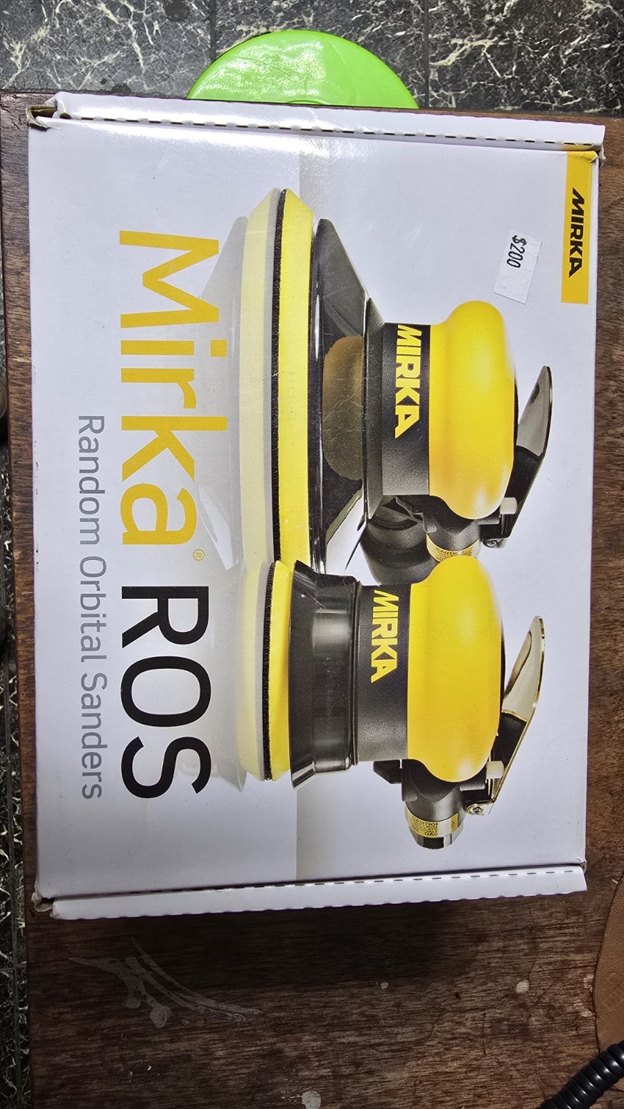 MIRKA Orbital Sander 2.5mm 525cv 125mm(5in) MIRKA Orbital Sander 2.5mm 525cv 125mm(5in)