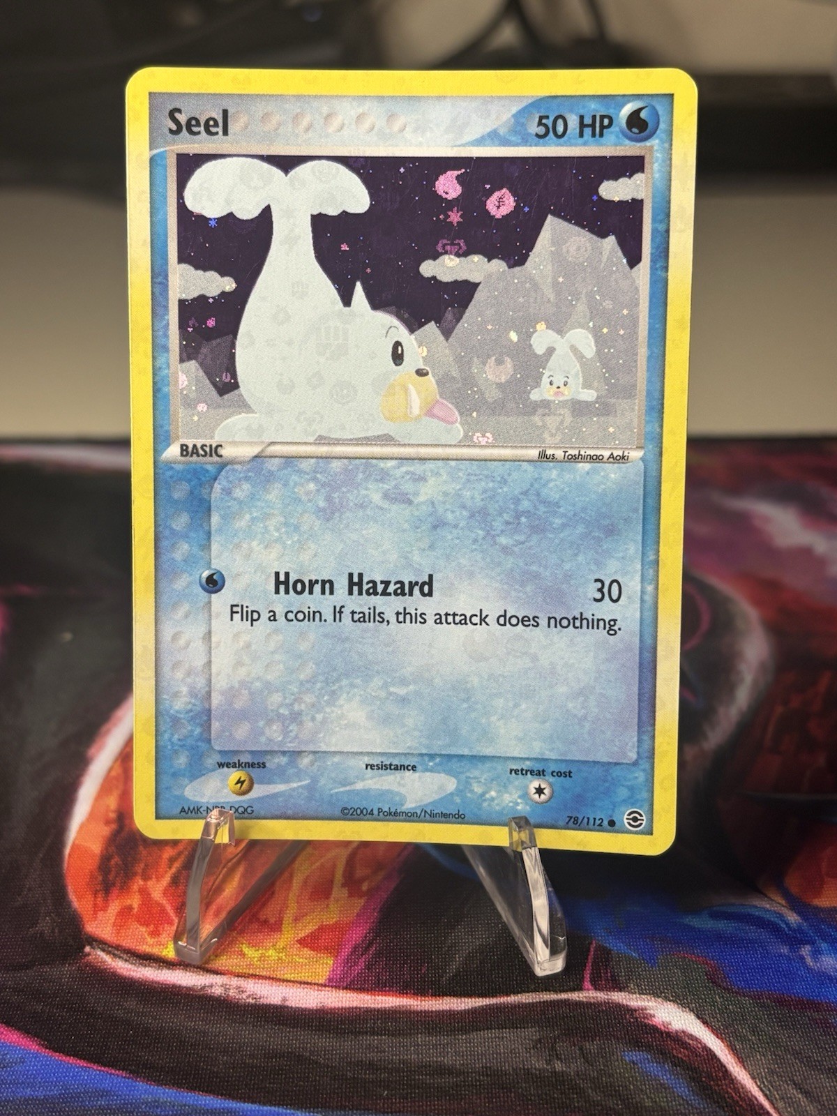 Seel Holo Common EX FireRed & LeafGreen 78/112