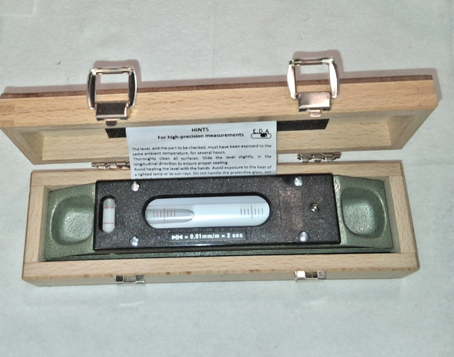 SPI Precision Level Inspection Block 2 Vial 61R-8\