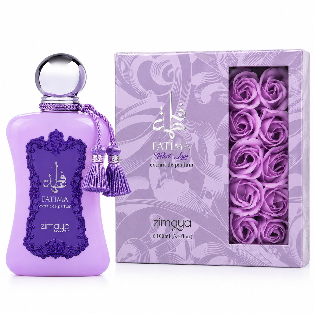 Zimaya Fatima Velvet Love Extrait de Parfum 3.4 oz / 100 ml New Zimaya Fatima Velvet Love Extrait de Parfum 3.4 oz / 100 ml New