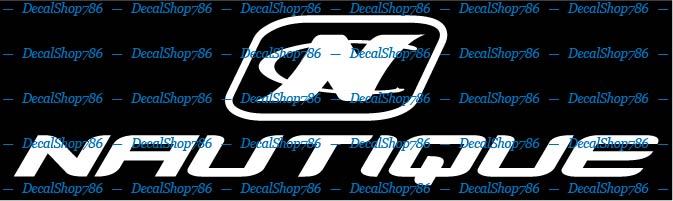 Nautique Boats  - Sports - Car/SUV/Truck Vinyl Die-Cut Peel N\' Stick Decals