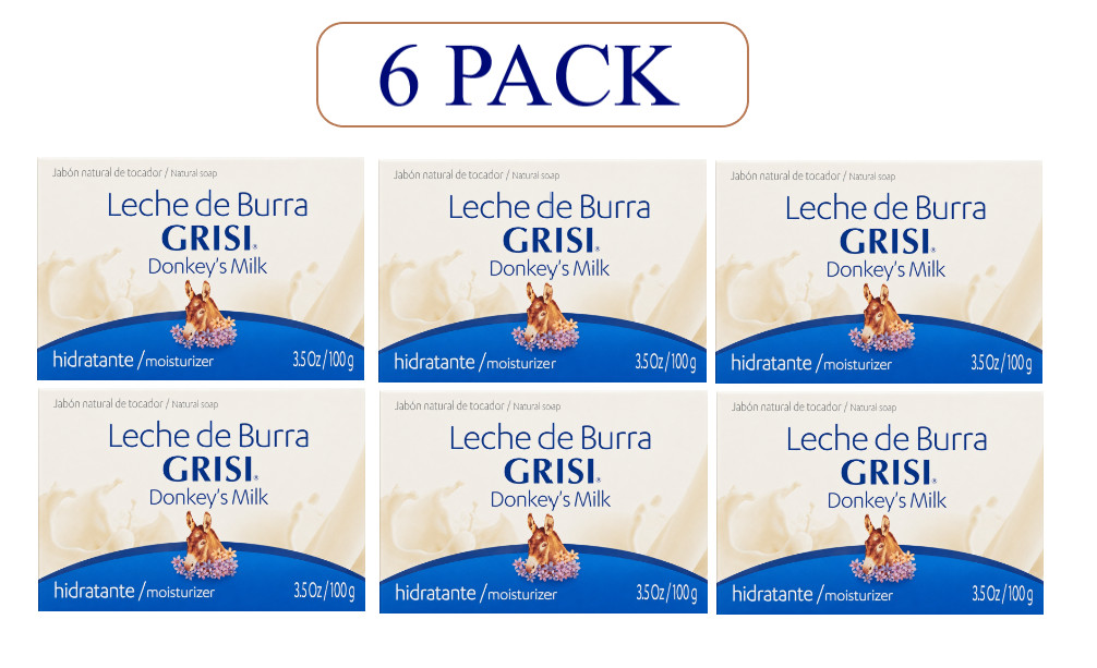 Grisi Donkey\'s Milk / Leche de Burra Soap - Moisturizer & Skin Softener - 3.5 oz Grisi Donkey\'s Milk / Leche de Burra Soap - Moisturizer & Skin Softener - 3.5 oz