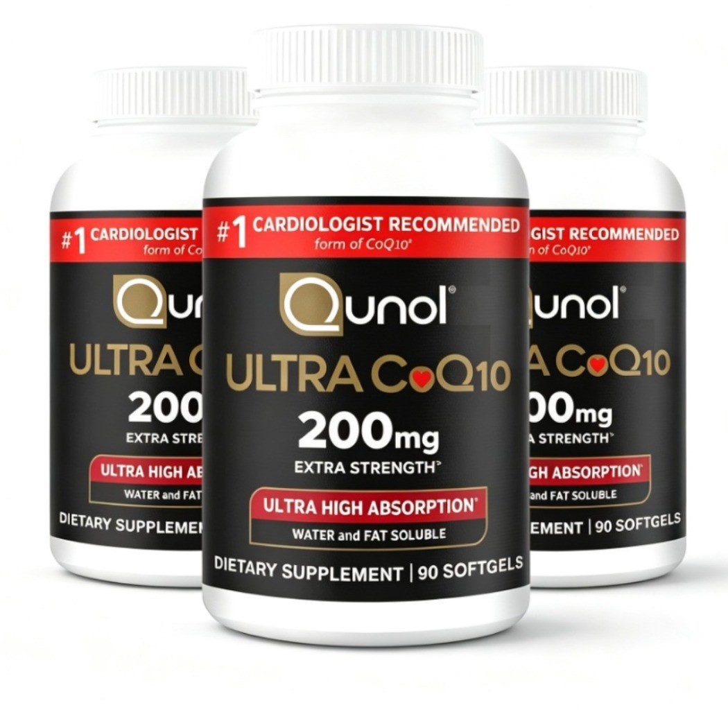 1-3 bottles Qunol Ultra CoQ10 200mg Softgels - Ultra High Absorption Supplement 1-3 bottles Qunol Ultra CoQ10 200mg Softgels - Ultra High Absorption Supplement