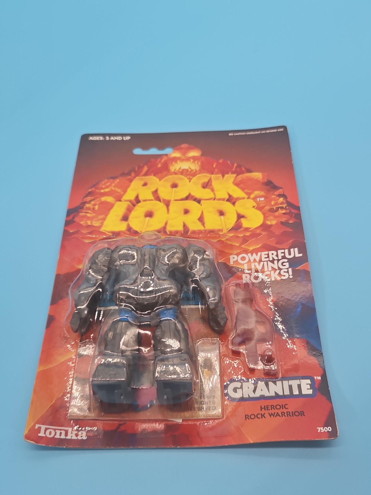 1986 Tonka Rock Lords Granite New On Damaged Card Back Rocklords Rock Warrior 1986 Tonka Rock Lords Granite New On Damaged Card Back Rocklords Rock Warrior