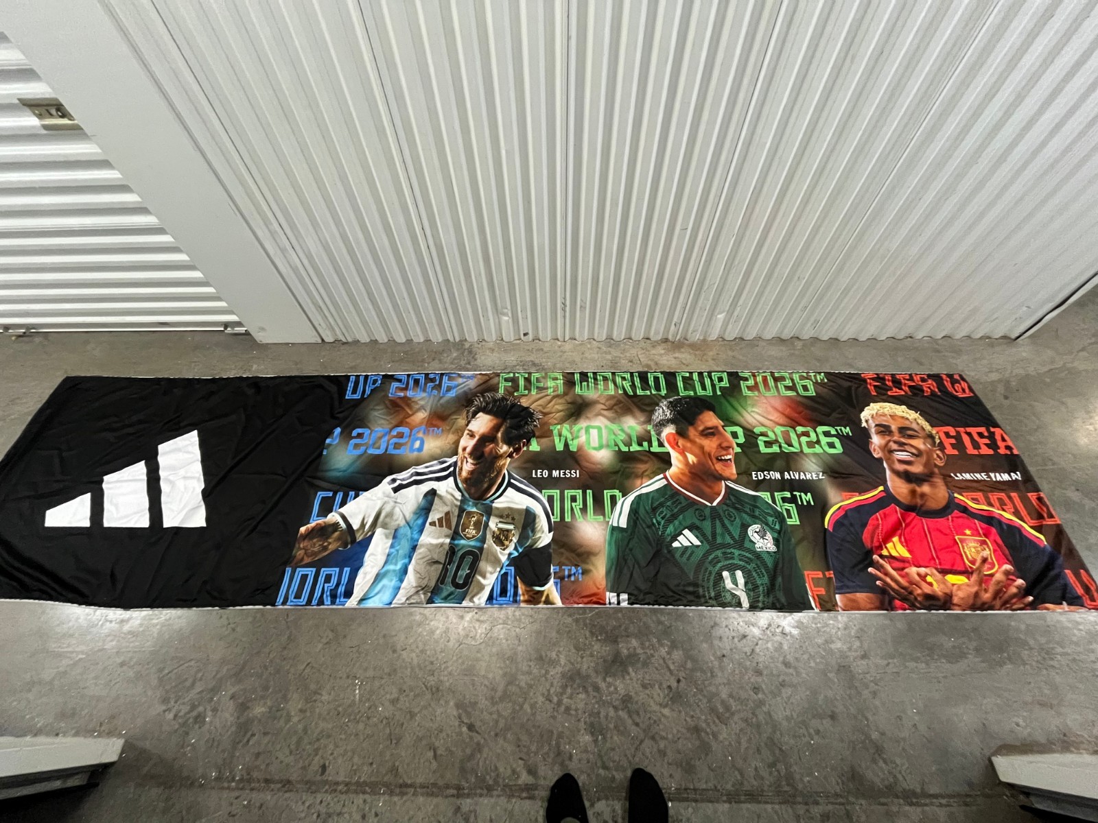 SEG Adidas FIFA World Cup 2026 featuring Messi, Alvarez, and Yamal