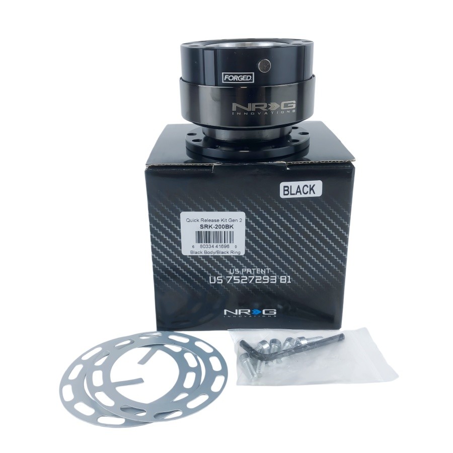 NRG SRK-200BK Gen 2.0 Black Quick Release - Drift JDM Steering Hub