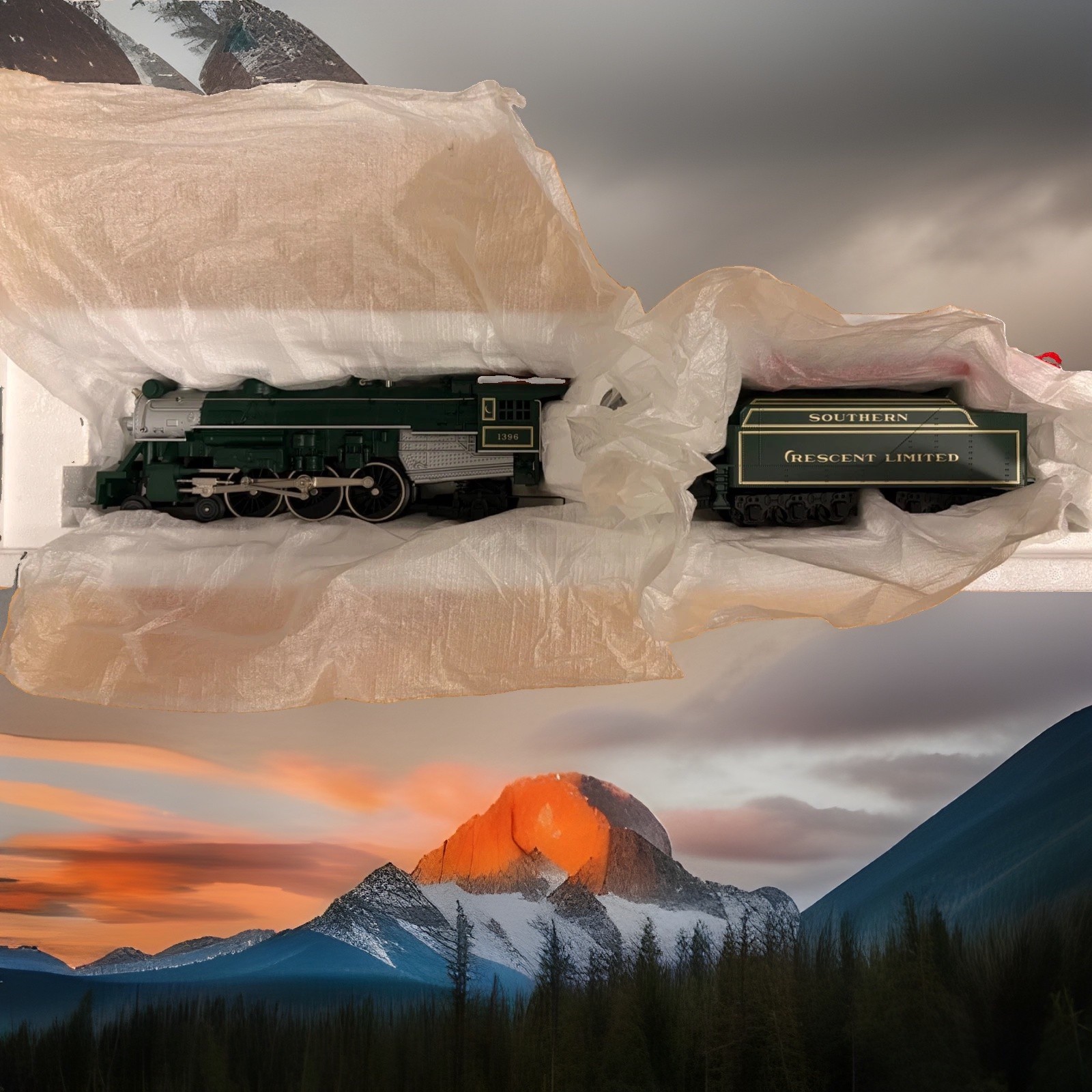 MTH RailKing 30-1125-1 Southern Crescent Pacific Steam Engine O Gauge