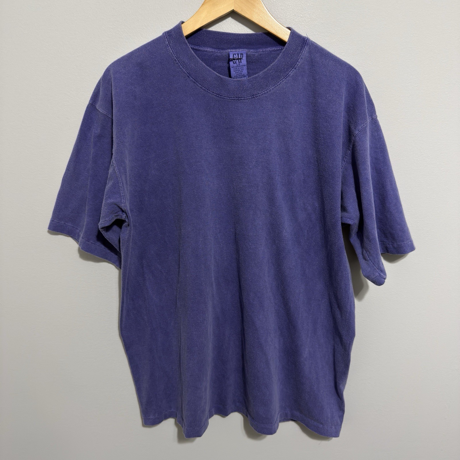 Vintage 90s GAP Classic T-Shirt L Single Stitch Short Sleeve USA Cotton