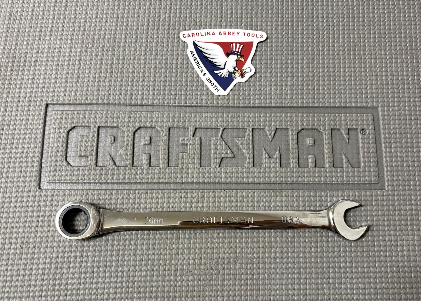 Sears Craftsman 16mm Ratcheting Wrench 38956 GK USA Very Rare Size Sears Craftsman 16mm Ratcheting Wrench 38956 GK USA Very Rare Size