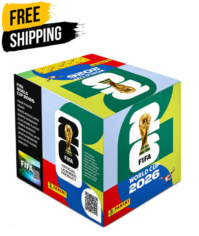 FIFA World Cup 2026 PANINI Collection - Box 50 packs 350 stickers