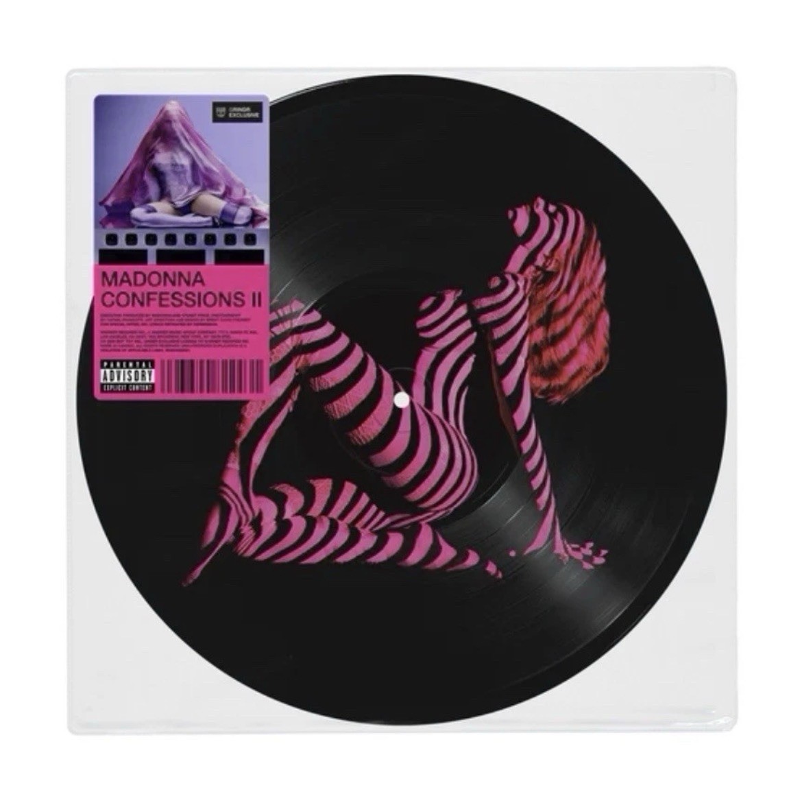 Madonna Confessions II Picture Disc LP Grindr Limited Edition Presale NEW Sealed