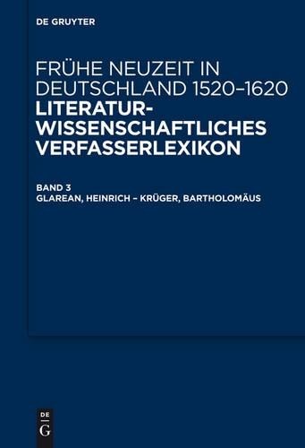 Glarean, Heinrich - Krüger, Bartholomäus (Hardback) Glarean, Heinrich - Krüger, Bartholomäus (Hardback)