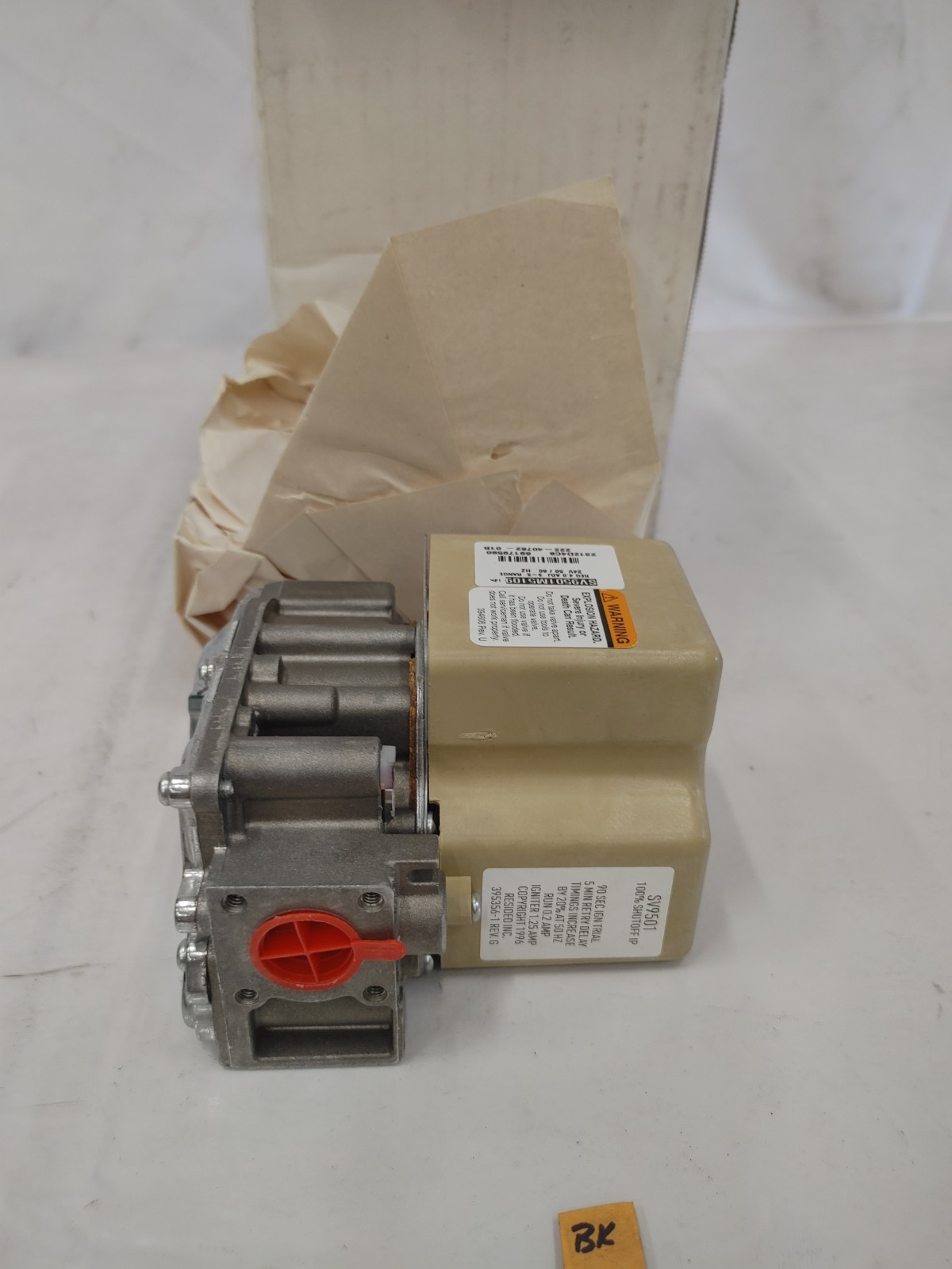 Honeywell Bradford White SV9501M5109 SmartValve Gas Valve 415-40762-01