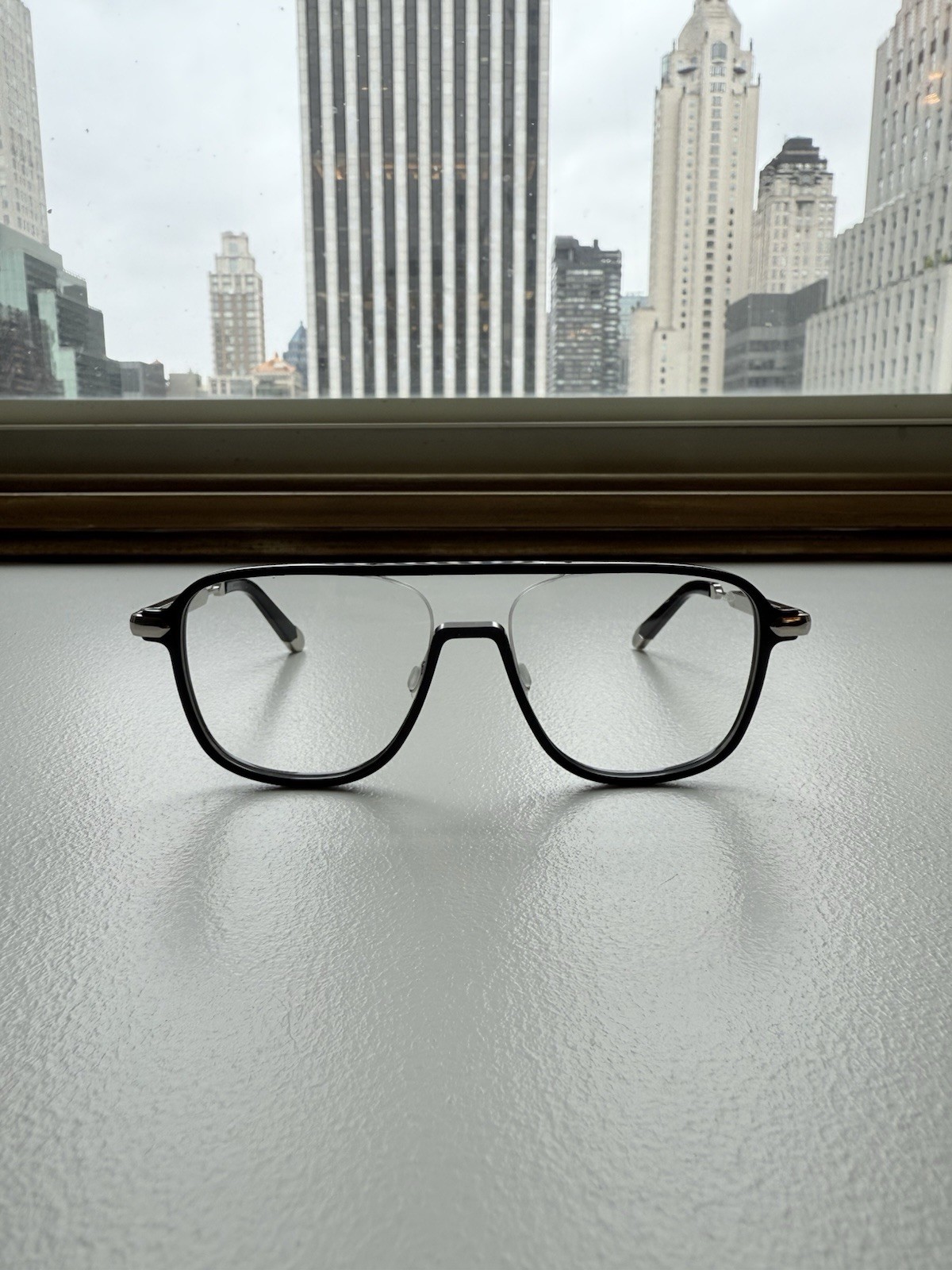 Maybach The Architect ll Full Rim Metal Eyeglasses Frames Black 54-17-145