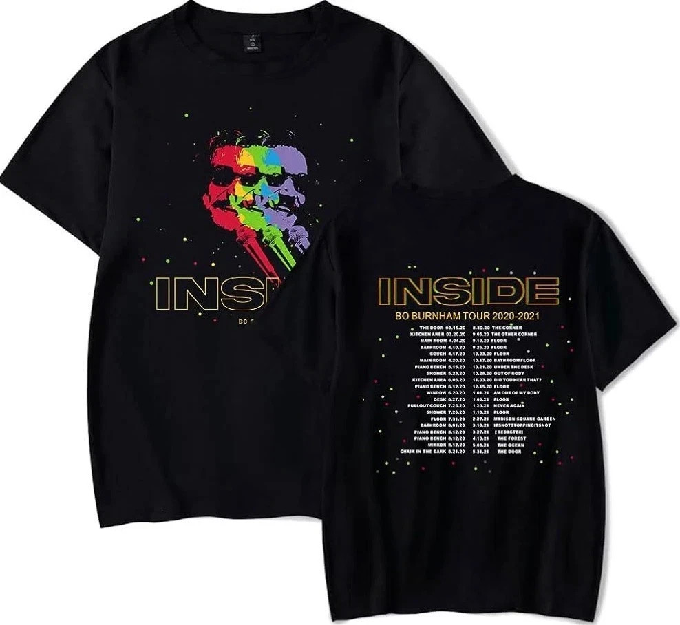 Bo Burnham Inside  2020-2021 Comedy Unisex Full Size Tee Shirt