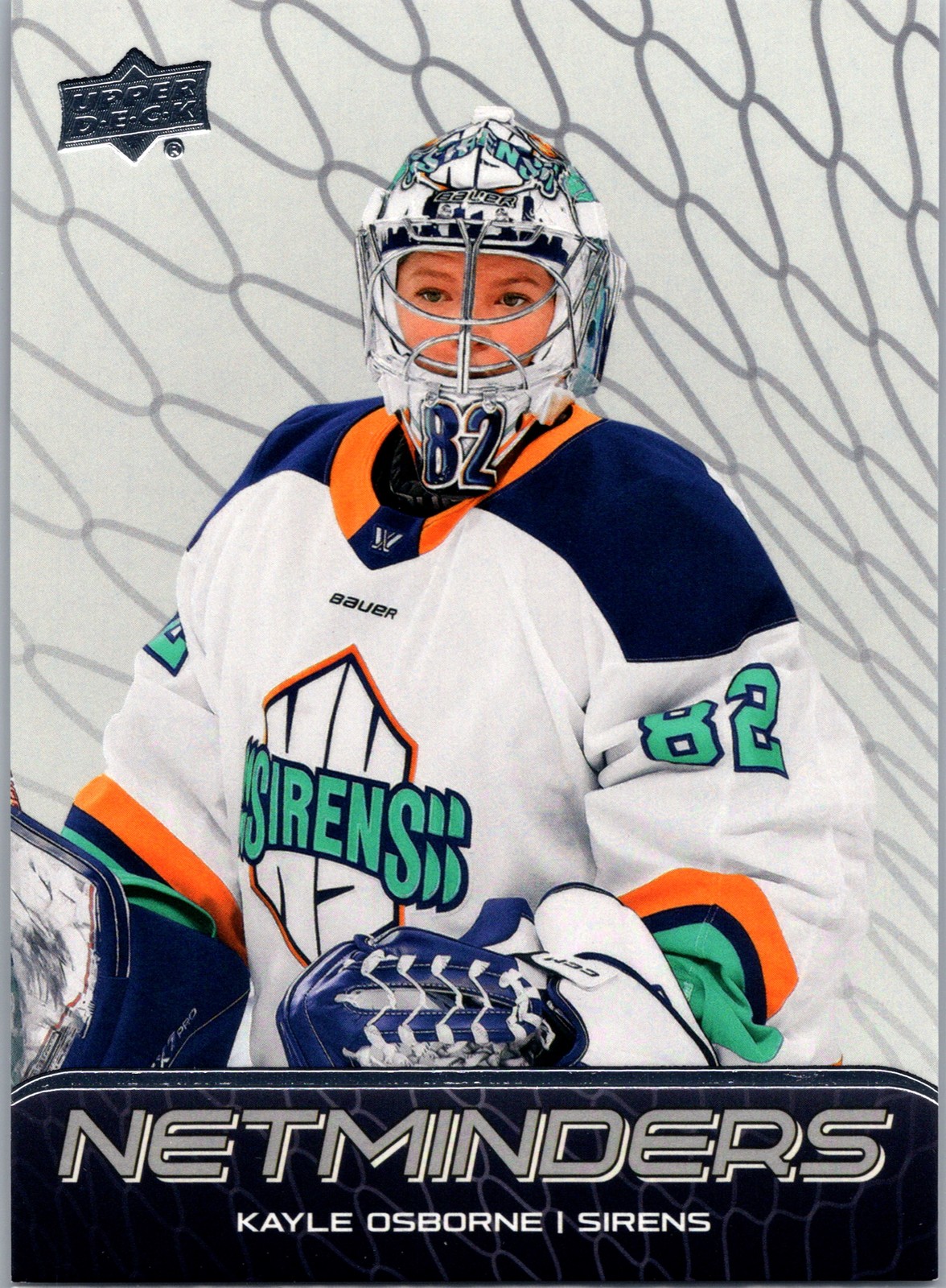 2025-26 Upper Deck PWHL Kayle Osborne Netminders #N-5 New York Sirens