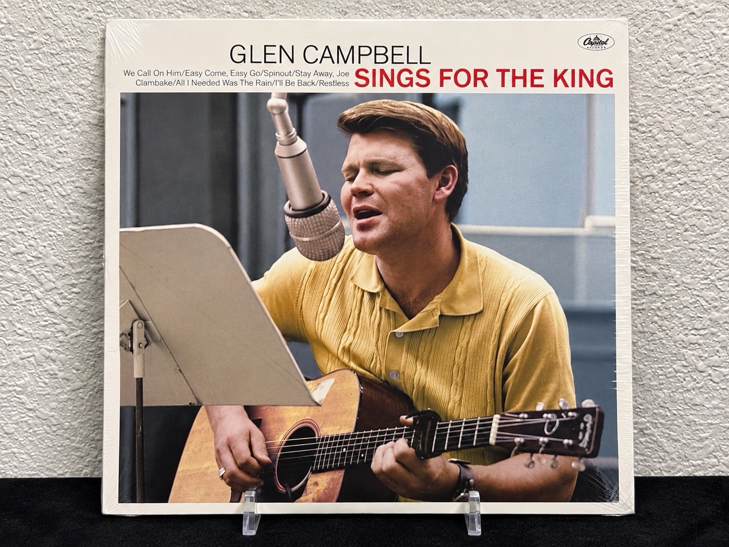 GLEN CAMPBELL Sings for the King Vinyl SEALED 2018 Elvis Presley Duet Unreleased