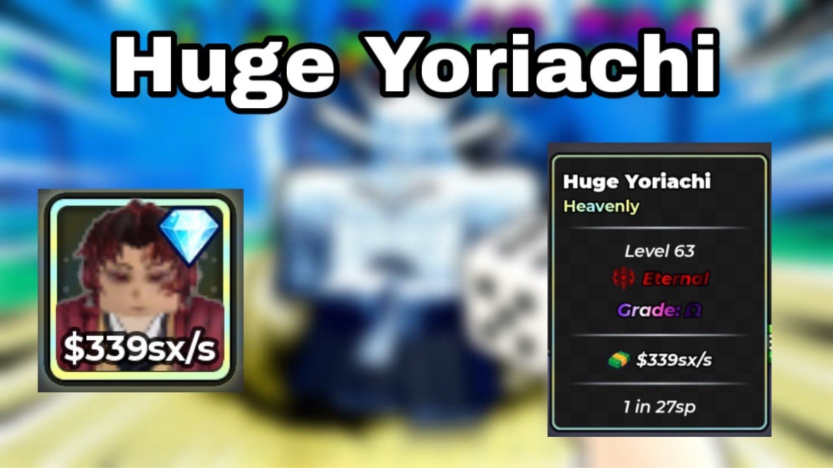 Anime Dice - Huge Yoriachi 339sx/s - Heavenly Eternal Traits 1 In 27Sp