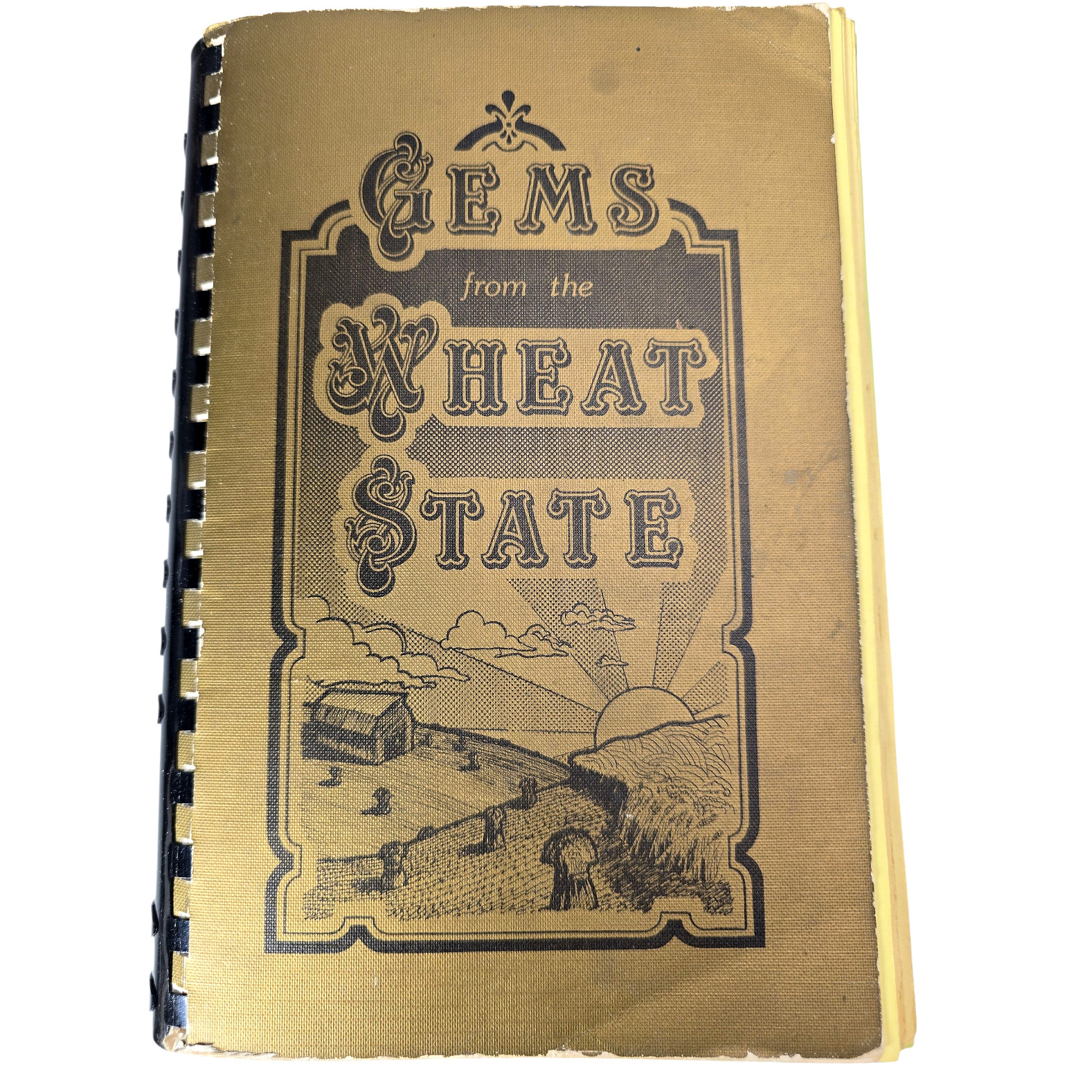 Gems from the Wheat State Kansas Recipes Cookbook Nazarene Church 1978 Wichita