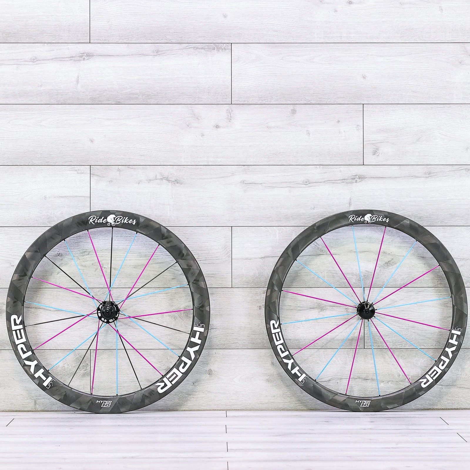 Winspace Lún HYPER R45 Carbon Road Wheelset - 700c, Tubeless, Rim Brake, SRAM XD