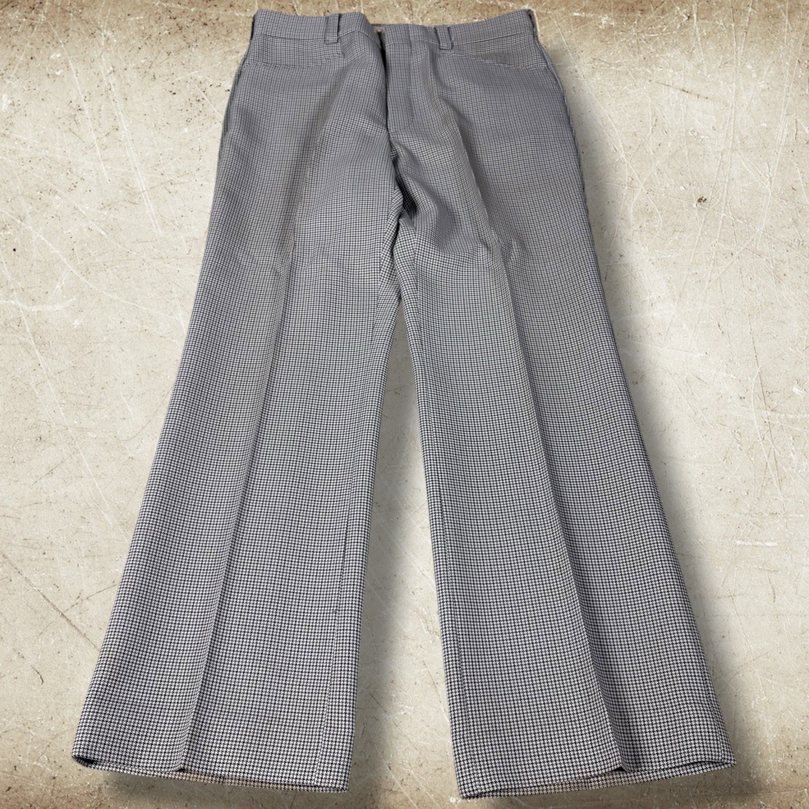 Vintage 70s Double Knit Pants Men’s Size 34x32 Flare Disco Boogie Groovy Talon Vintage 70s Double Knit Pants Men’s Size 34x32 Flare Disco Boogie Groovy Talon