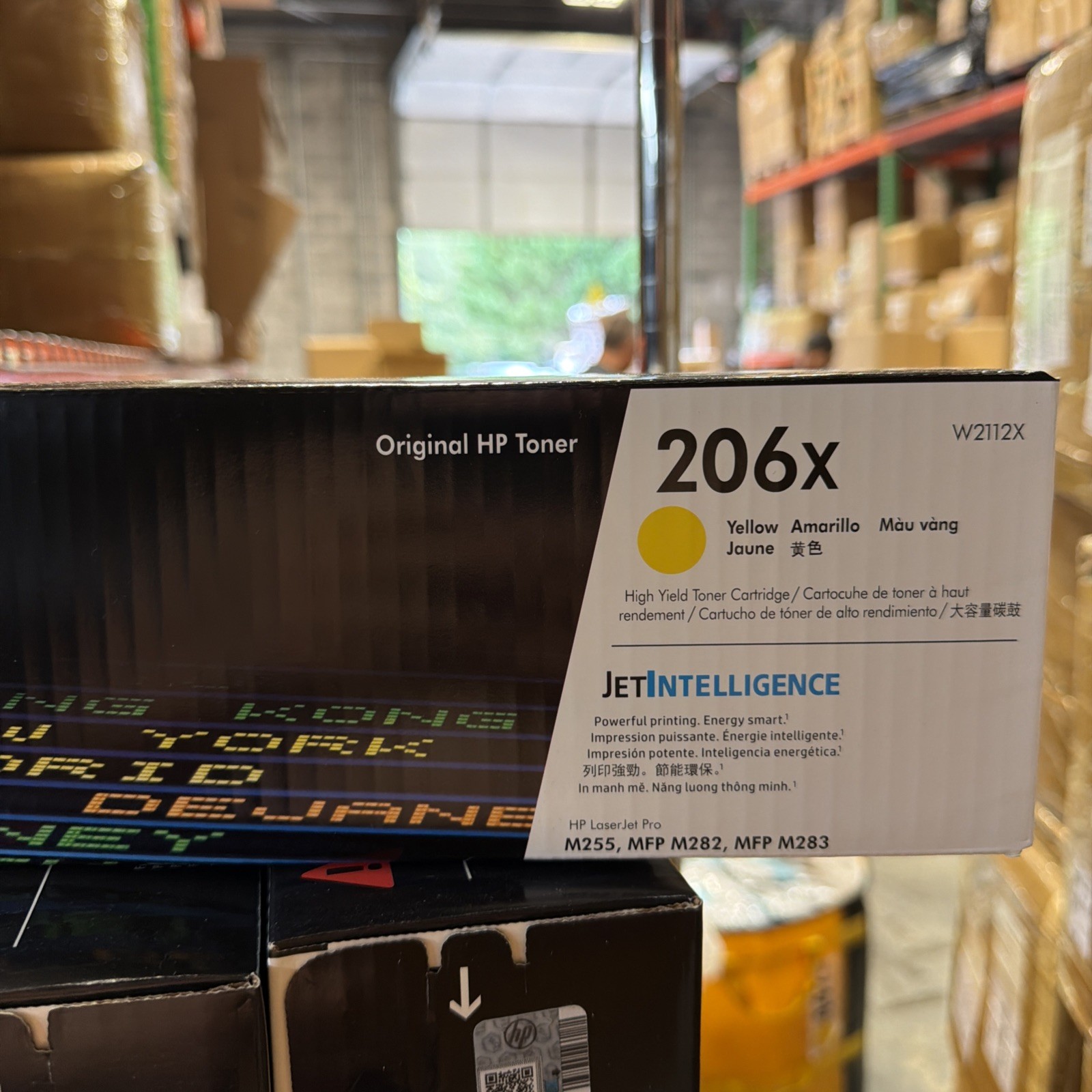 HP 206X Yellow High-Yield Toner Cartridge | Works with Color 1 Pack, HP 206X Yellow High-Yield Toner Cartridge | Works with Color 1 Pack,