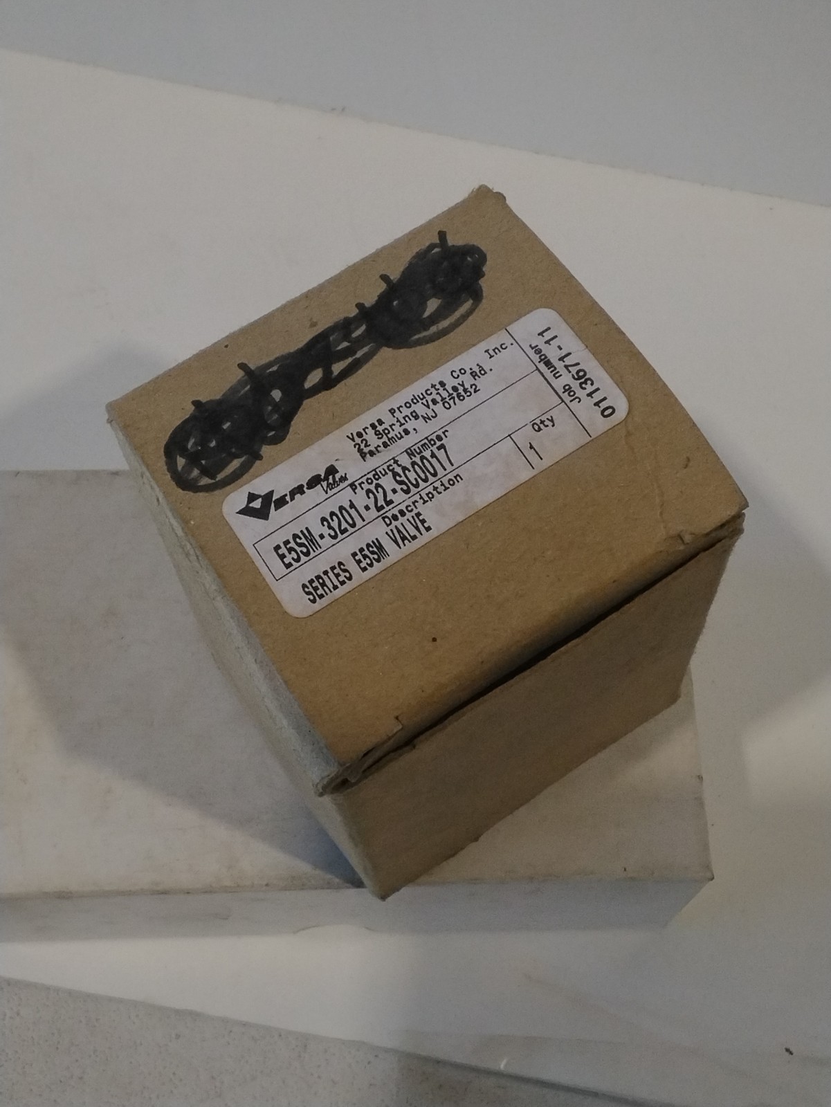 Versa E5sm-3201-22-sc0017 Series E5sm Valve New Old Stock 1 Qty