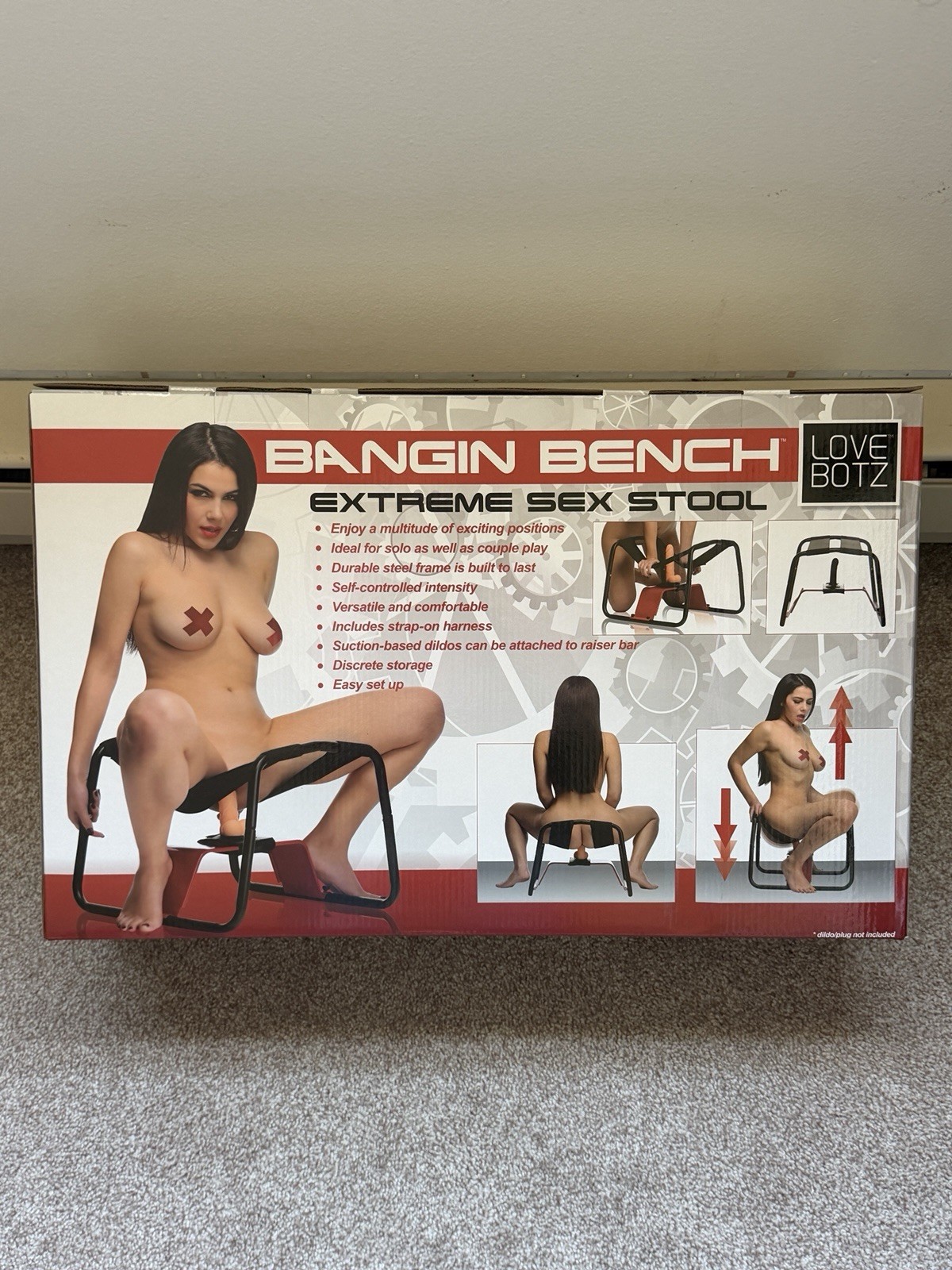 Bangin Bench Extreme Sex Stool Queening Bench Sex Machine LoveBotz Furniture NEW