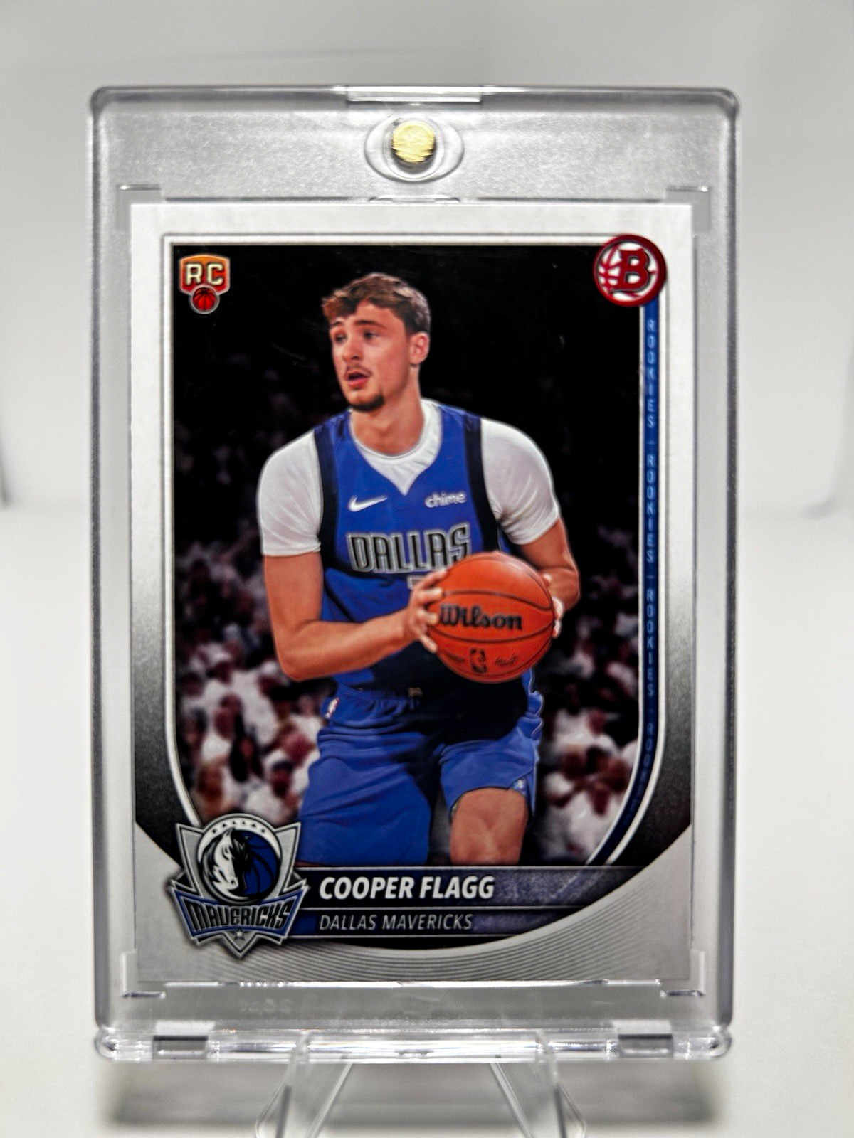 2024-25 Topps Bowman University Bowman Briefing Cooper Flagg RC #1 Mavericks